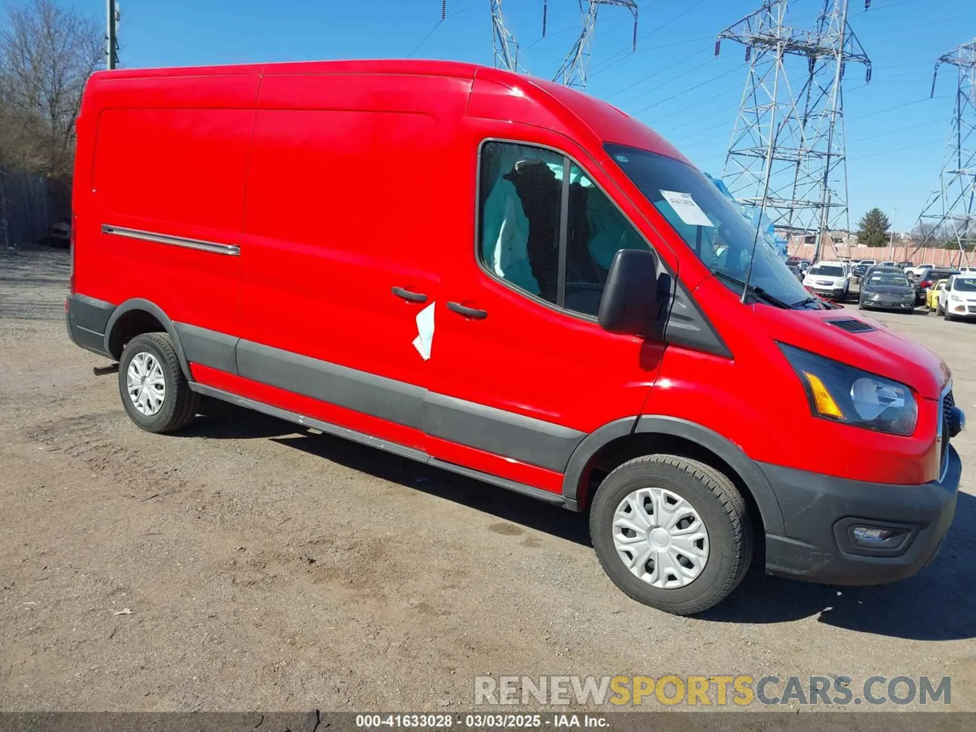 1 fotografías del automóvil dañado 1FTBR1C88PKB51687 FORD TRANSIT-250 2023