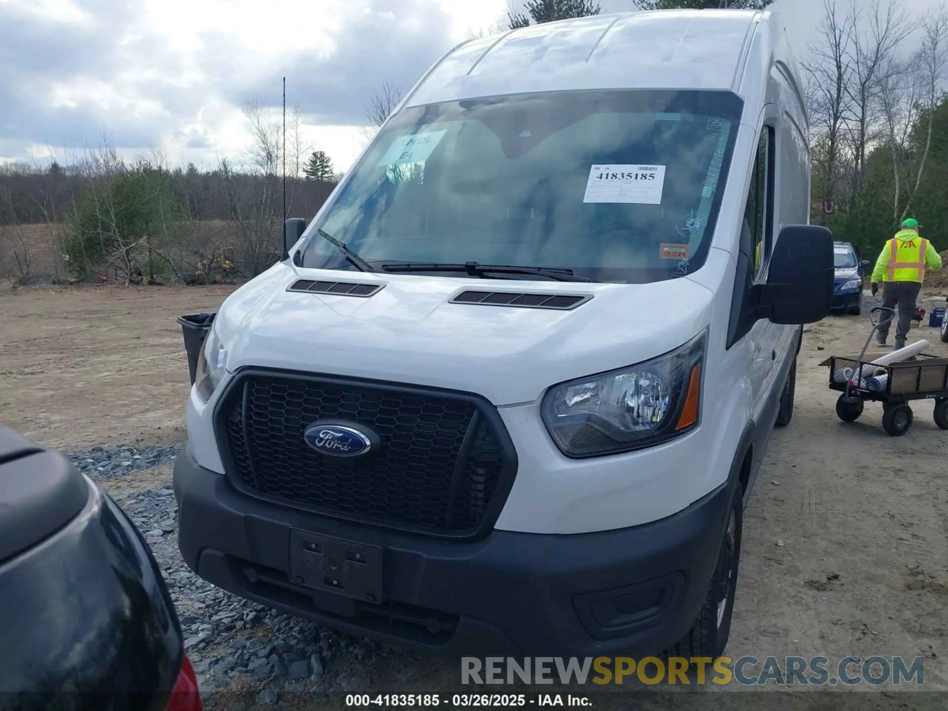 12 fotografías del automóvil dañado 1FTBR1X88PKA71476 FORD TRANSIT-250 2023