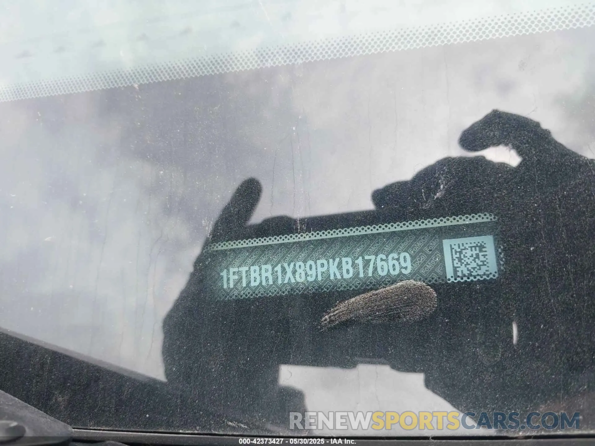 9 fotografías del automóvil dañado 1FTBR1X89PKB17669 FORD TRANSIT-250 2023