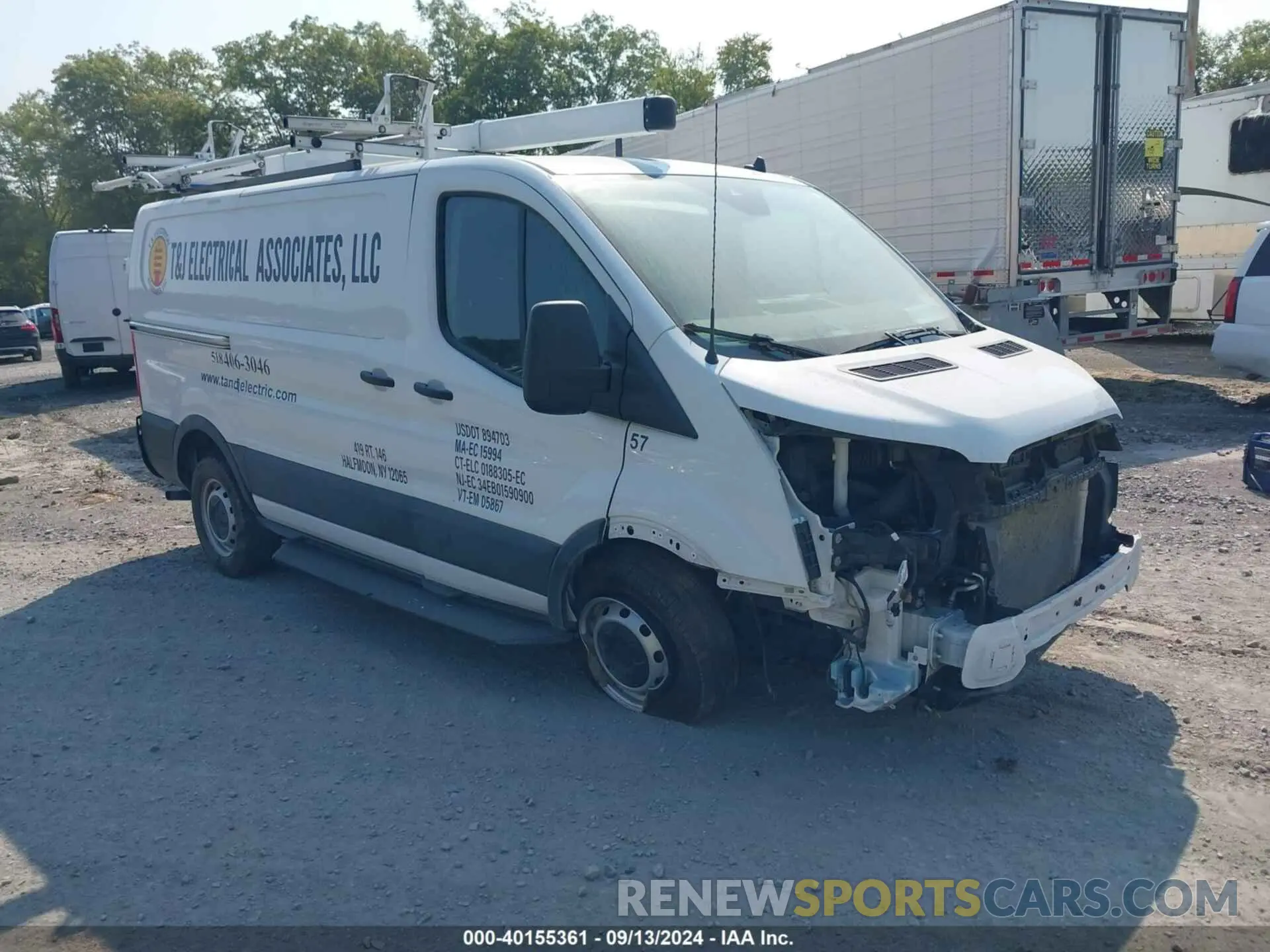 1 fotografías del automóvil dañado 1FTBR1Y86PKA79798 FORD TRANSIT-250 2023