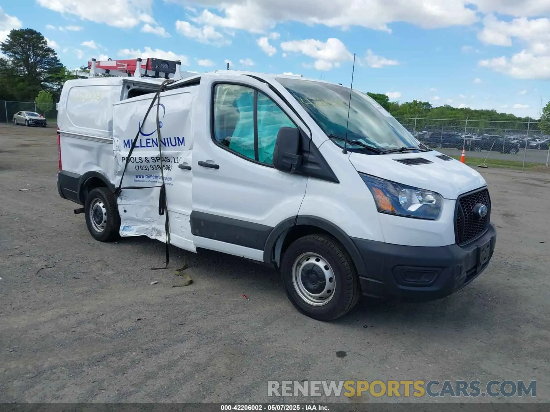 1 fotografías del automóvil dañado 1FTBR1Y88PKB28094 FORD TRANSIT-250 2023