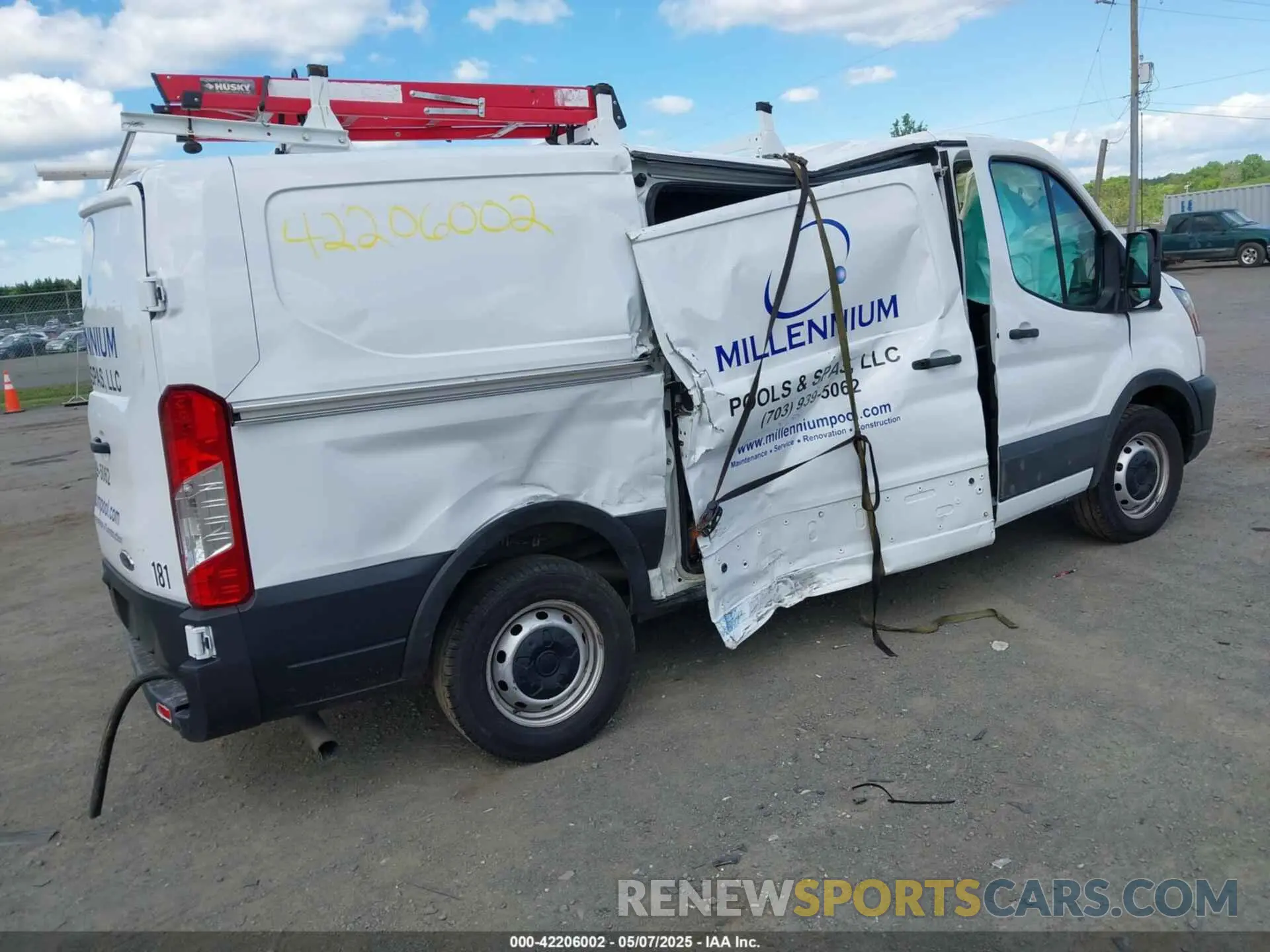 4 fotografías del automóvil dañado 1FTBR1Y88PKB28094 FORD TRANSIT-250 2023