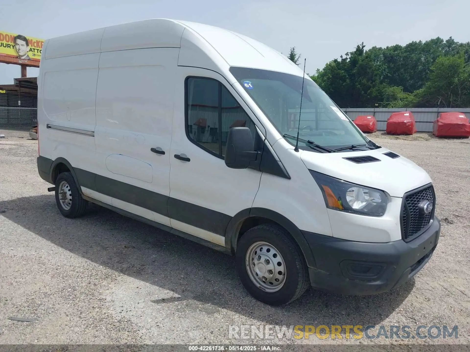 1 fotografías del automóvil dañado 1FTBR2X81PKB01651 FORD TRANSIT-250 2023