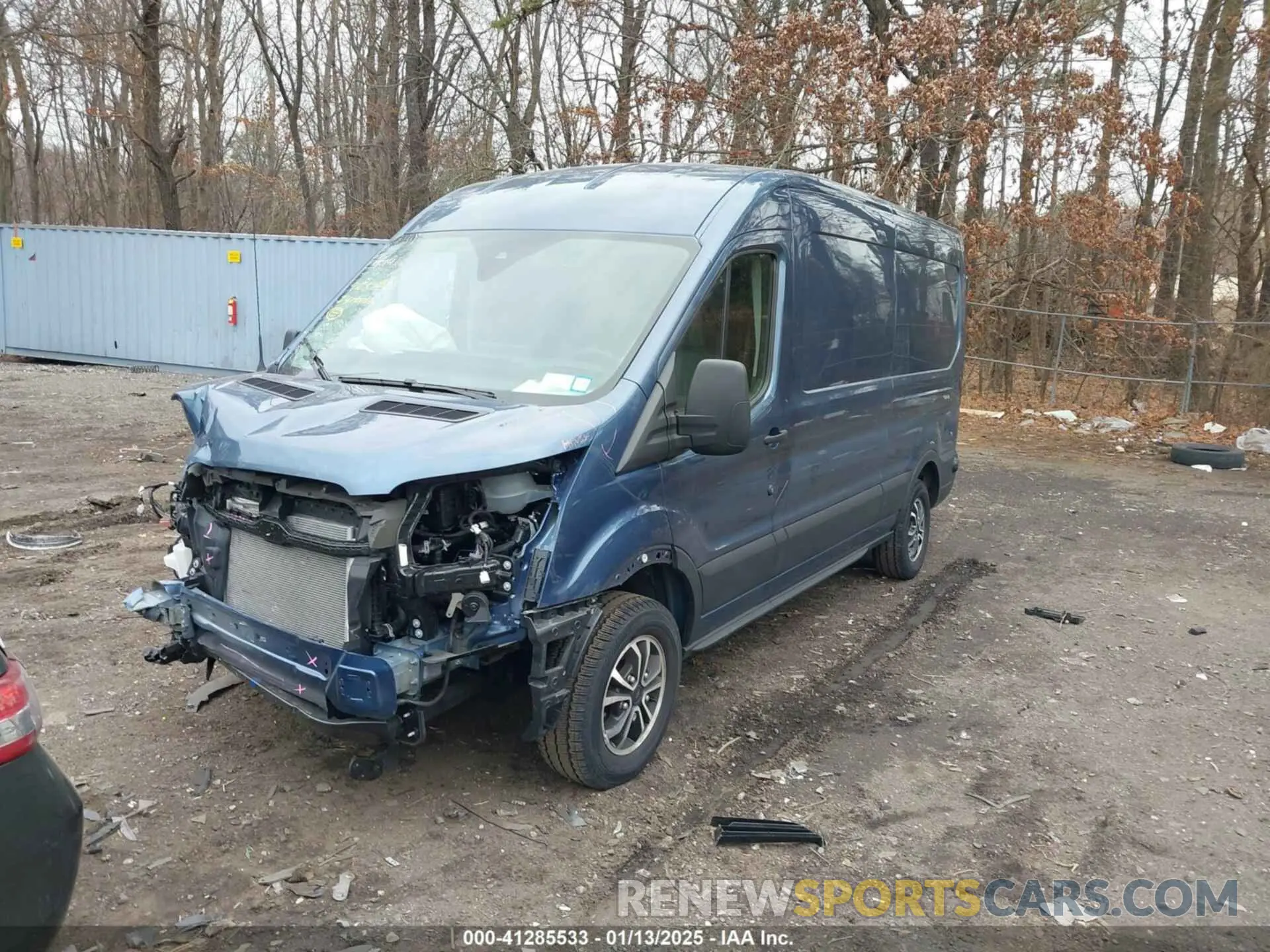 2 fotografías del automóvil dañado 1FTBR1C86RKA82985 FORD TRANSIT-250 2024