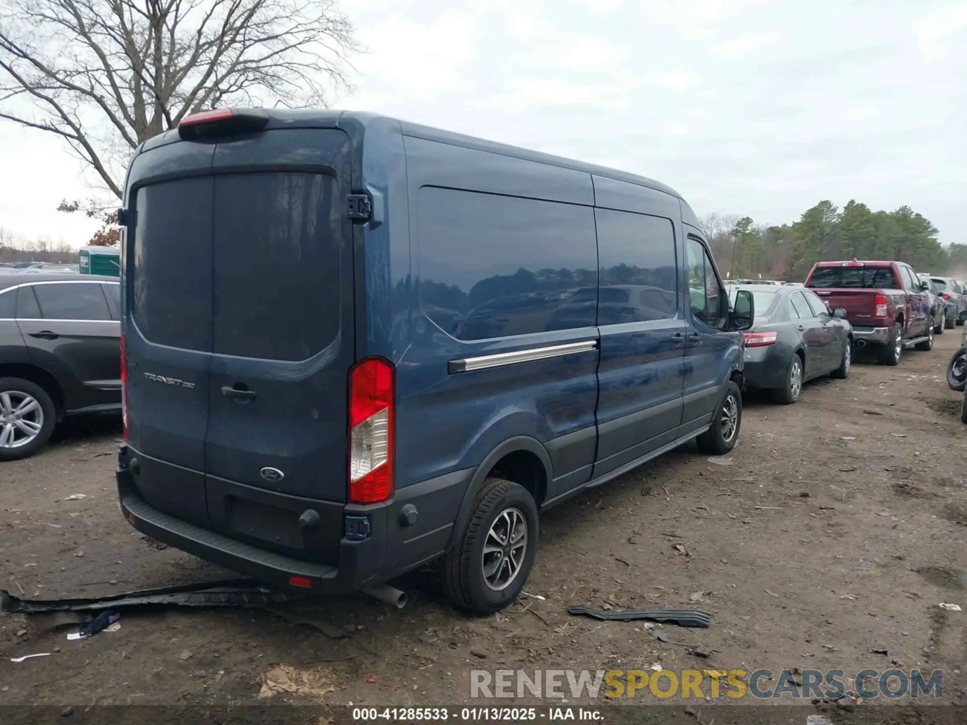 4 fotografías del automóvil dañado 1FTBR1C86RKA82985 FORD TRANSIT-250 2024