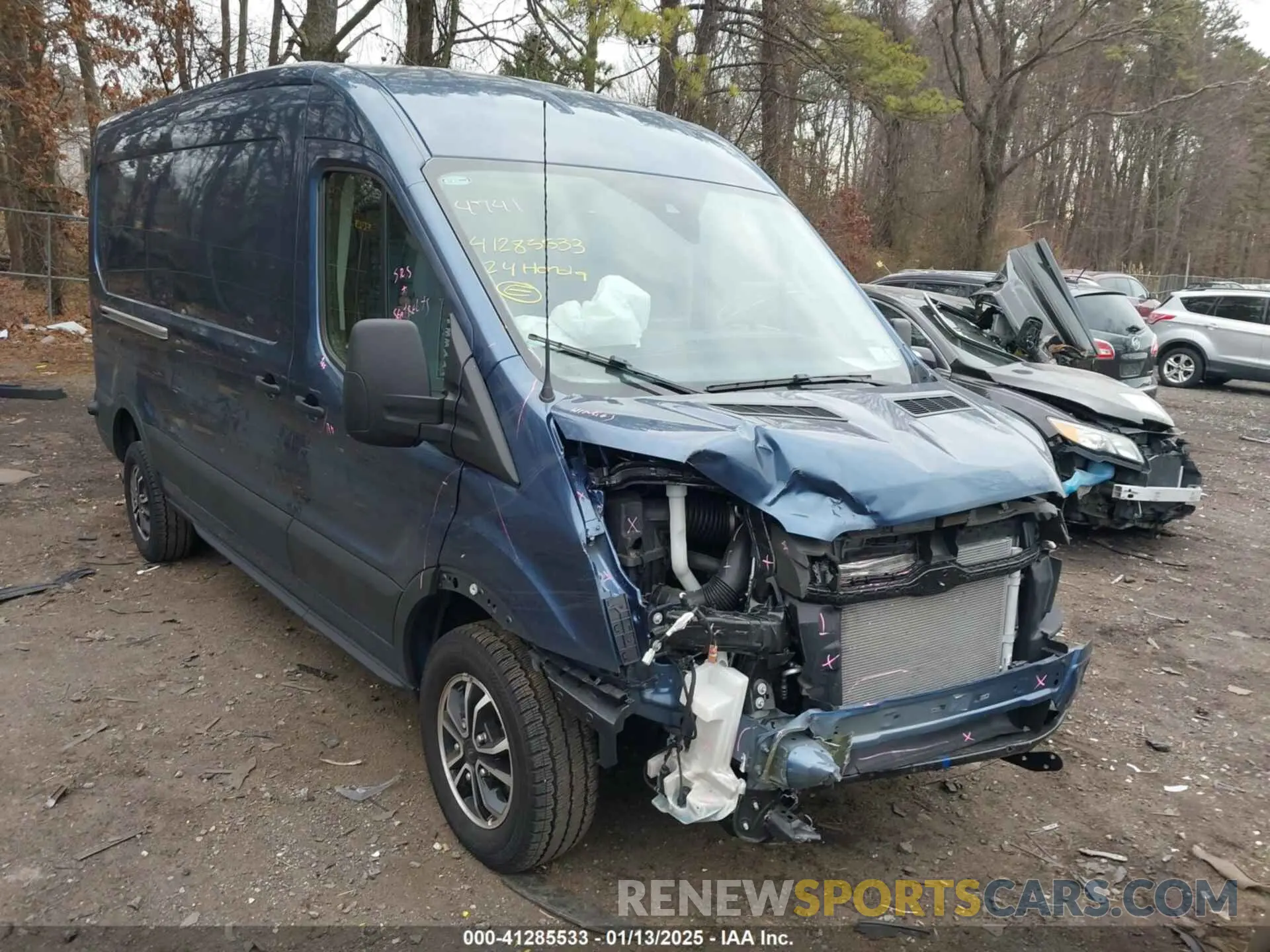 6 fotografías del automóvil dañado 1FTBR1C86RKA82985 FORD TRANSIT-250 2024