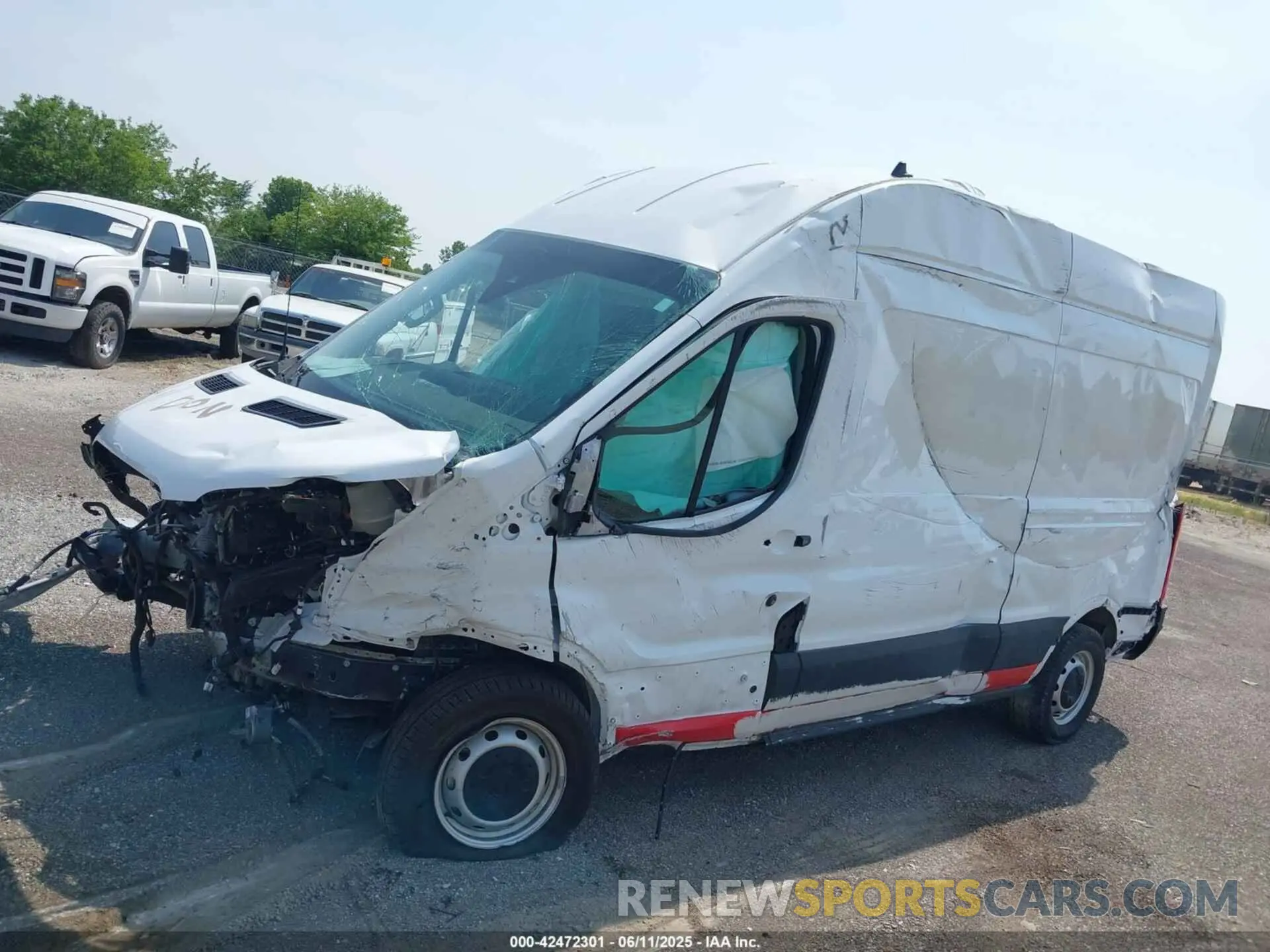 6 fotografías del automóvil dañado 1FTBR1X89RKB22115 FORD TRANSIT-250 2024
