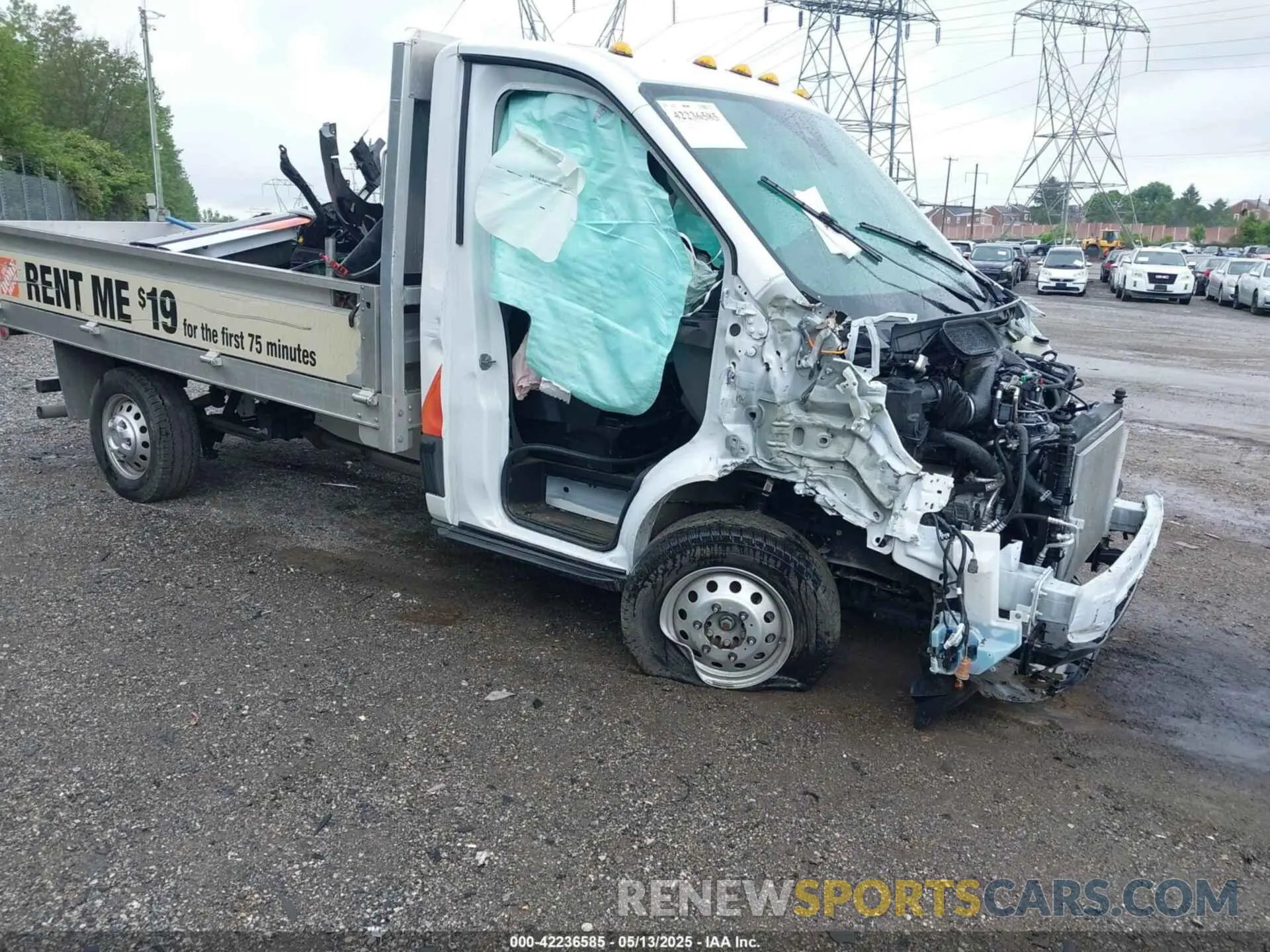 1 fotografías del automóvil dañado 1FDBR7Z81PKB61824 FORD TRANSIT-250 CAB 2023