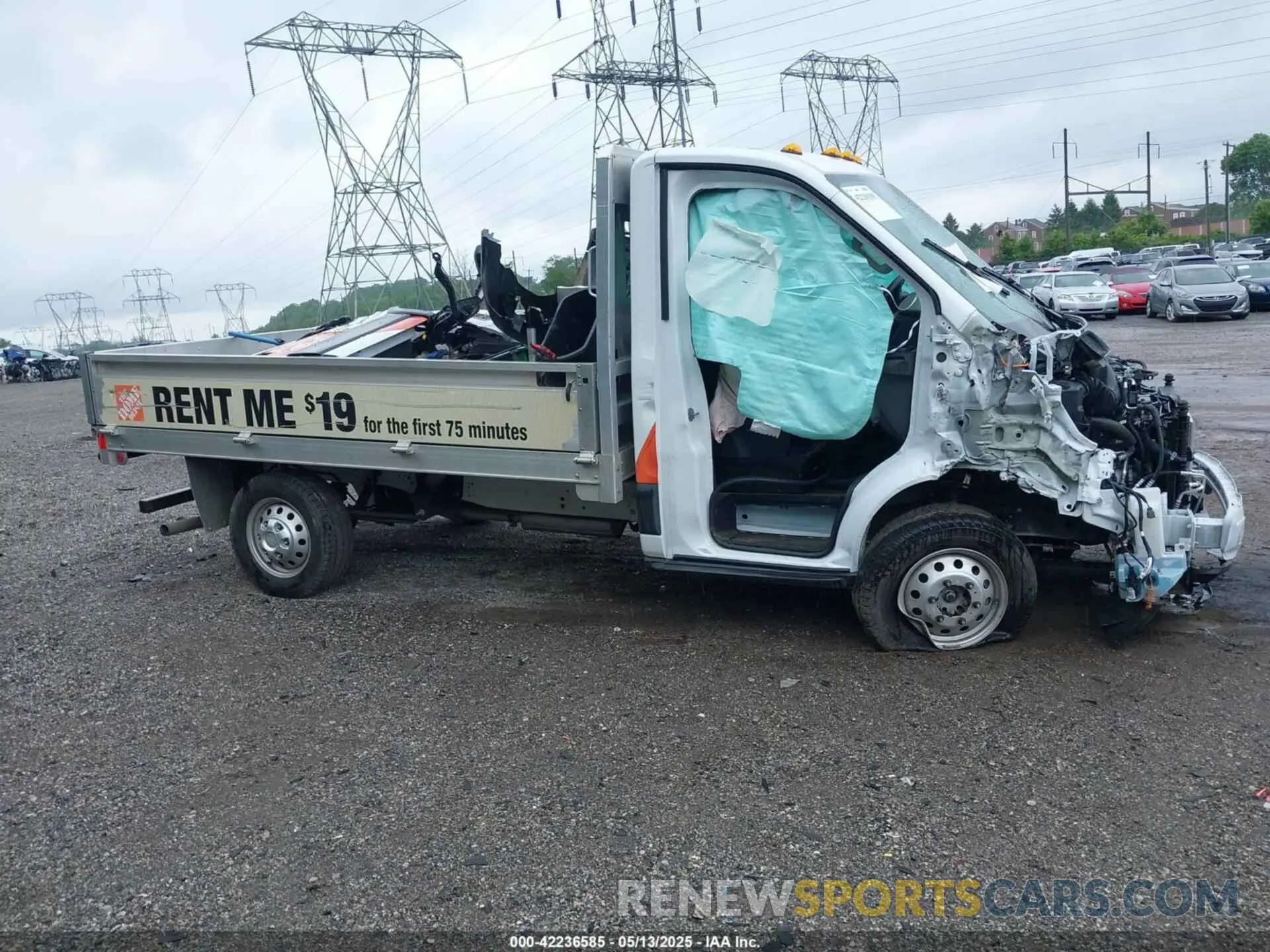 14 fotografías del automóvil dañado 1FDBR7Z81PKB61824 FORD TRANSIT-250 CAB 2023