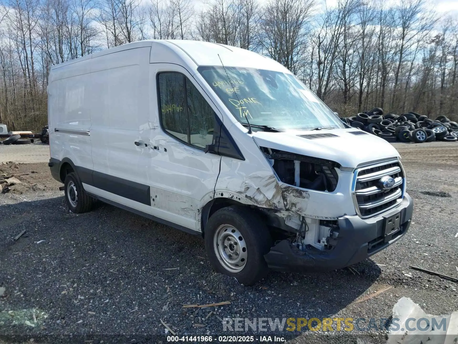 1 fotografías del automóvil dañado 1FTBR1C85LKA13051 FORD TRANSIT-250 CARGO VAN 2020