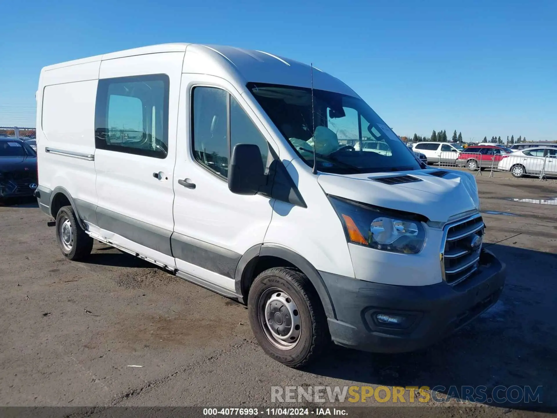 1 fotografías del automóvil dañado 1FTBR1C87LKB17217 FORD TRANSIT-250 CARGO VAN 2020