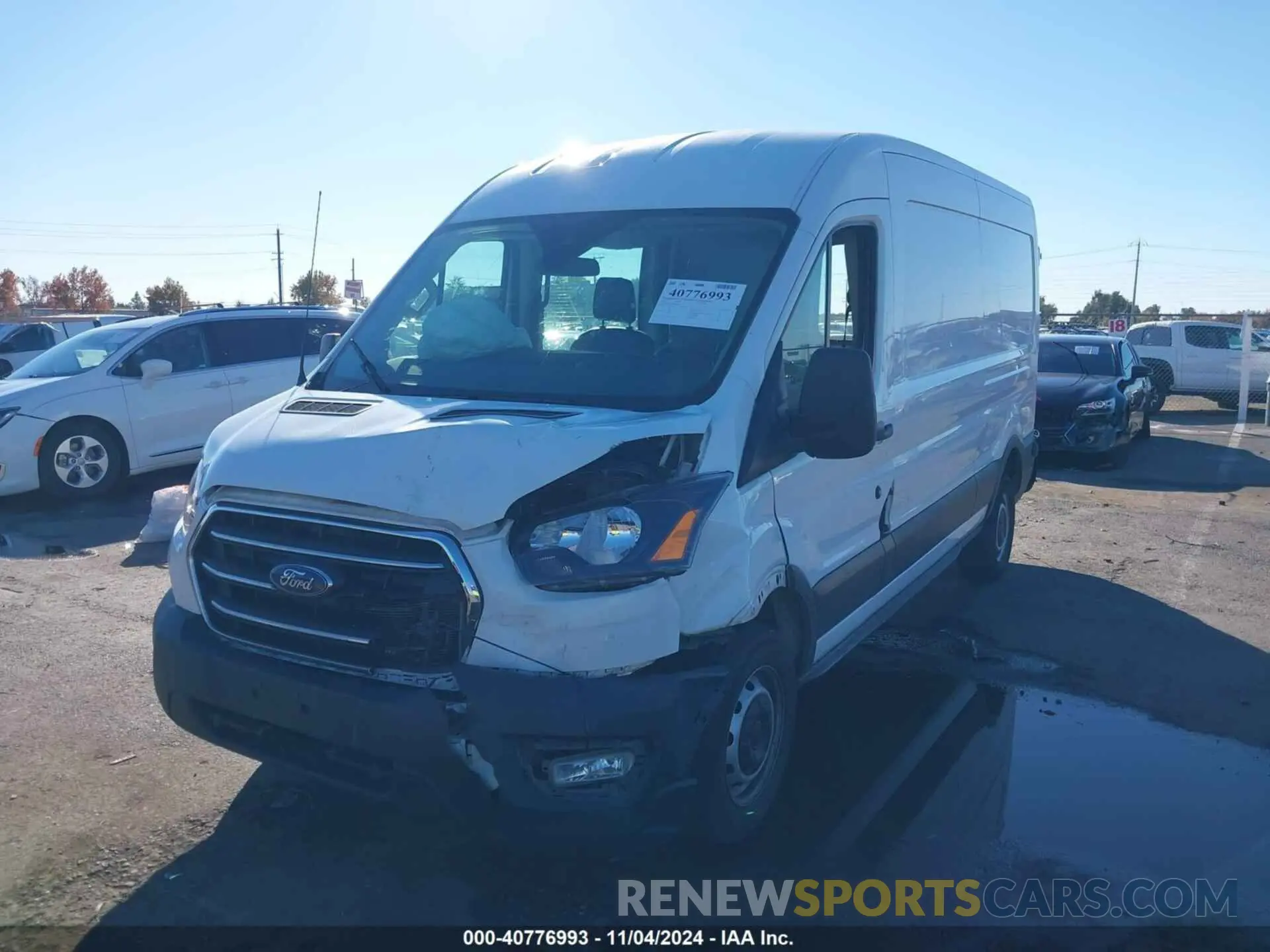 6 fotografías del automóvil dañado 1FTBR1C87LKB17217 FORD TRANSIT-250 CARGO VAN 2020