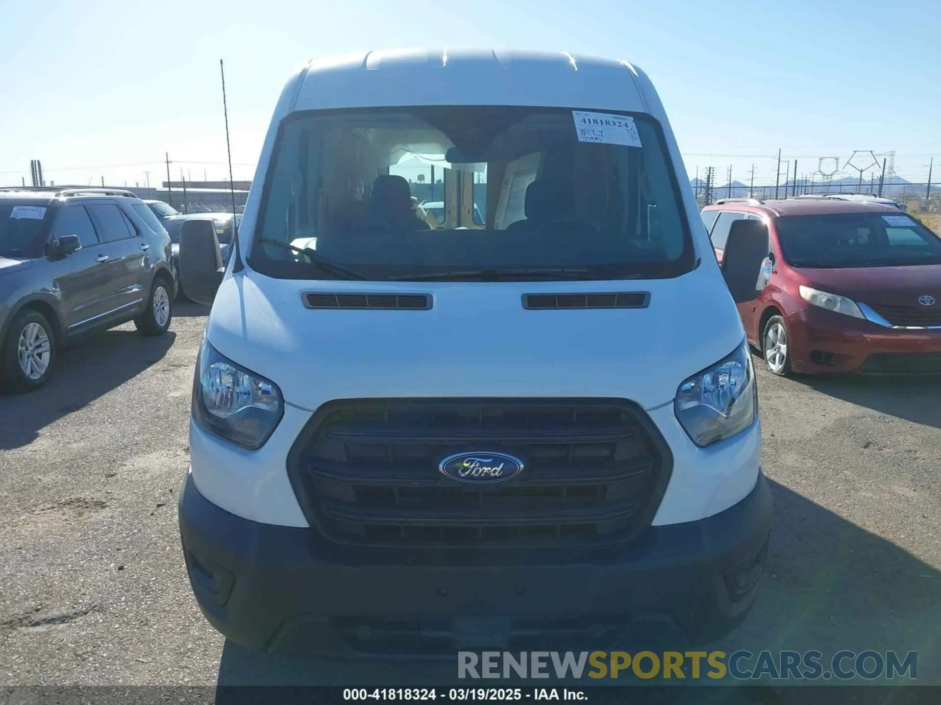 6 fotografías del automóvil dañado 1FTBR1C8XLKA03938 FORD TRANSIT-250 CARGO VAN 2020