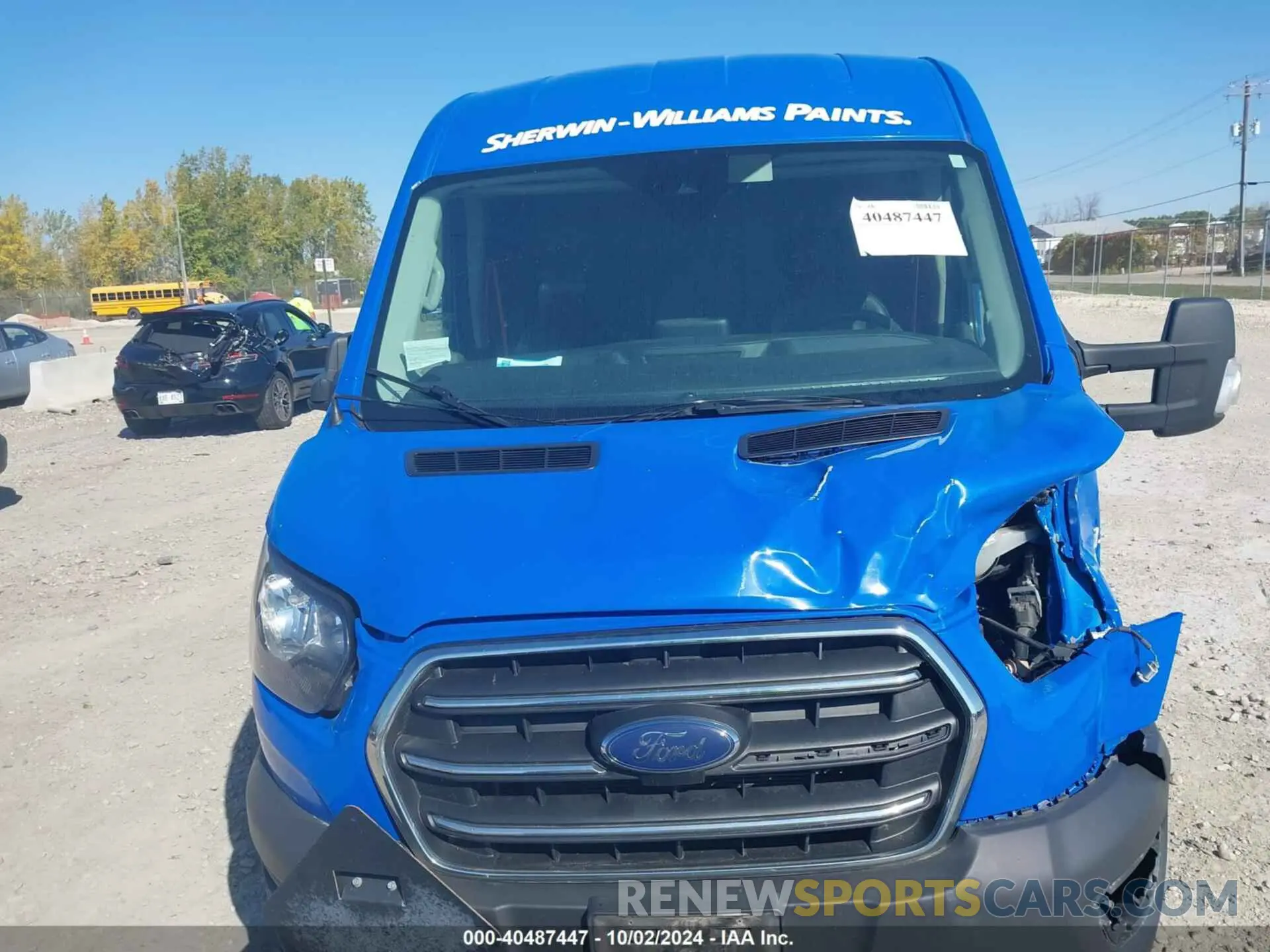12 fotografías del automóvil dañado 1FTBR1C8XLKA88909 FORD TRANSIT-250 CARGO VAN 2020