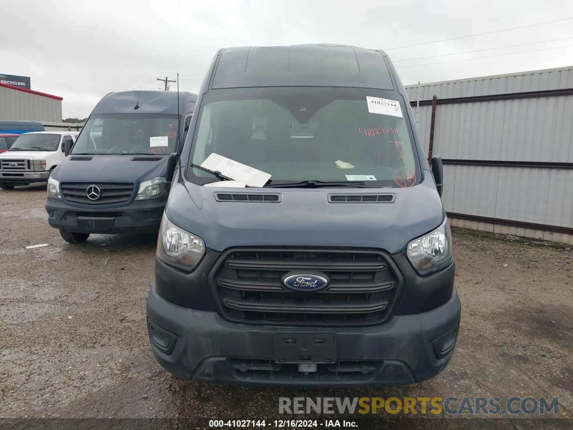12 fotografías del automóvil dañado 1FTBR3X85LKA55712 FORD TRANSIT-250 CARGO VAN 2020