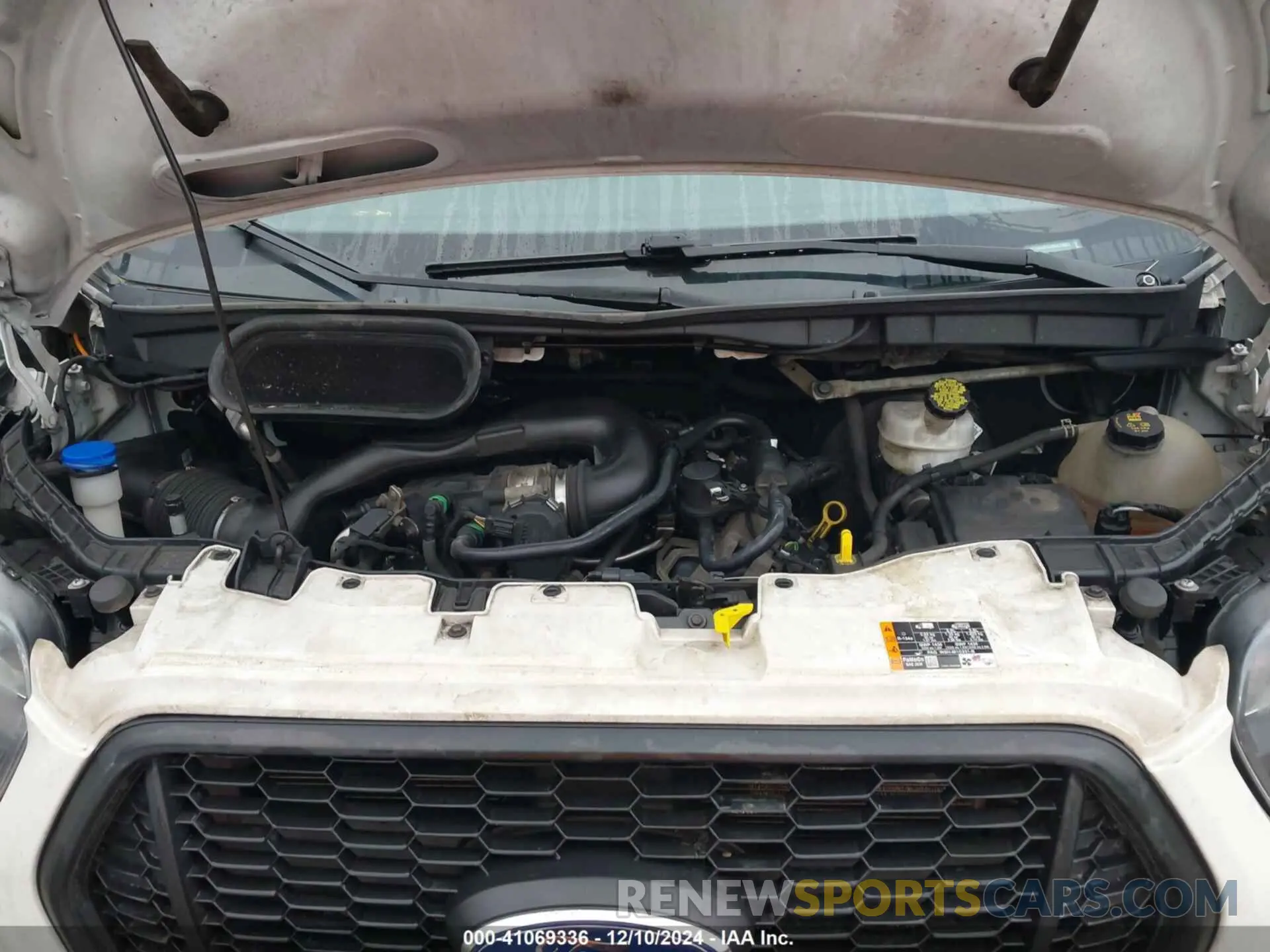 10 fotografías del automóvil dañado 1FTBR2C82MKA29523 FORD TRANSIT-250 CARGO VAN 2021
