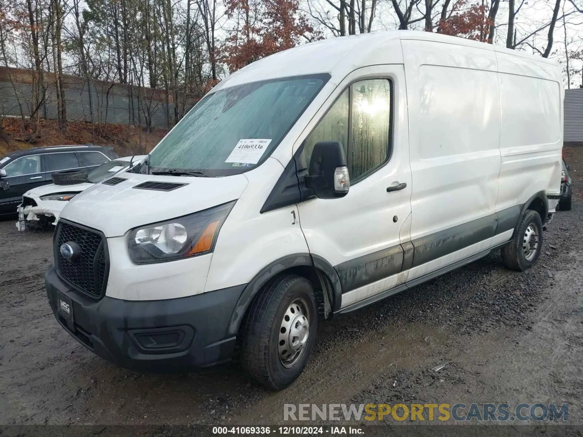 2 fotografías del automóvil dañado 1FTBR2C82MKA29523 FORD TRANSIT-250 CARGO VAN 2021
