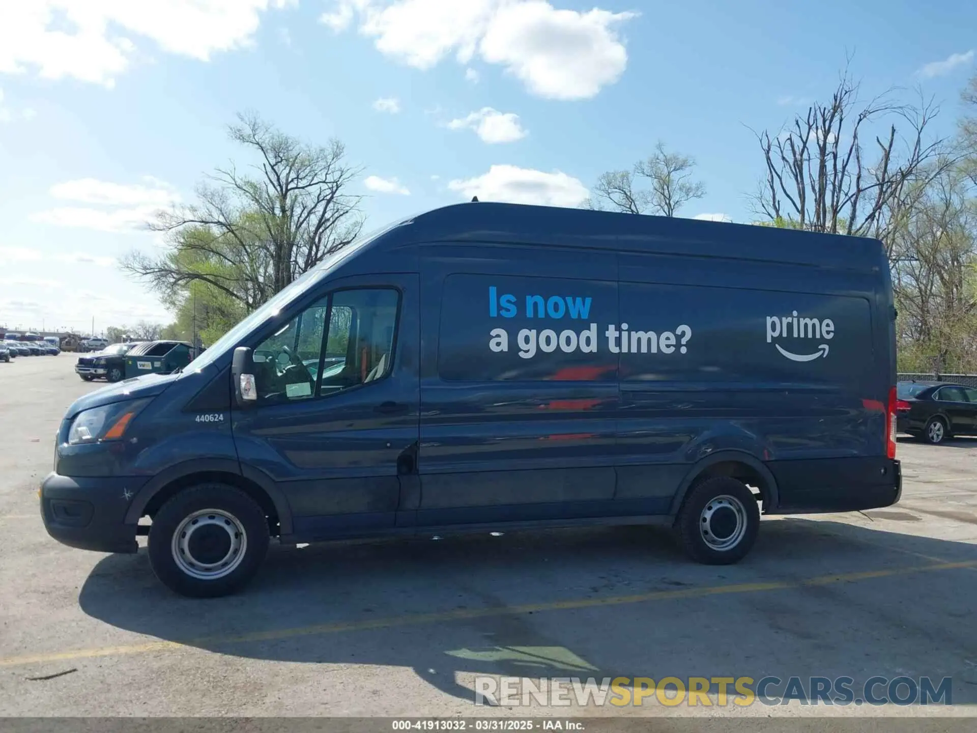 14 fotografías del automóvil dañado 1FTBR3X80MKA97772 FORD TRANSIT-250 CARGO VAN 2021