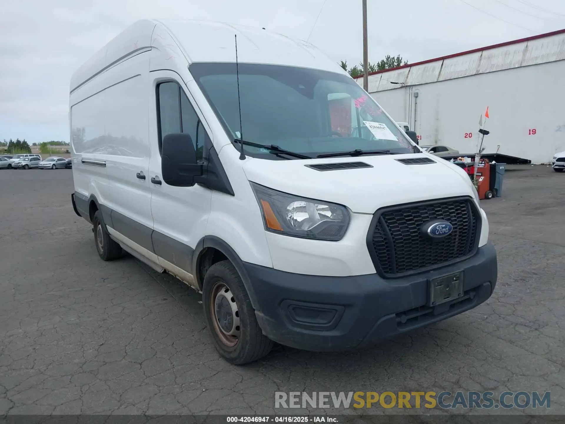 1 fotografías del automóvil dañado 1FTBR3X8XMKA49924 FORD TRANSIT-250 CARGO VAN 2021