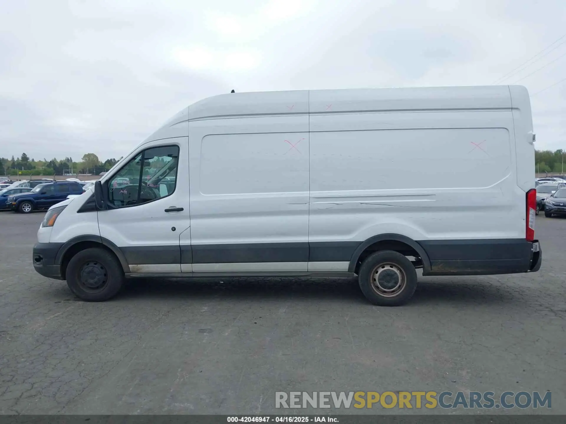 14 fotografías del automóvil dañado 1FTBR3X8XMKA49924 FORD TRANSIT-250 CARGO VAN 2021