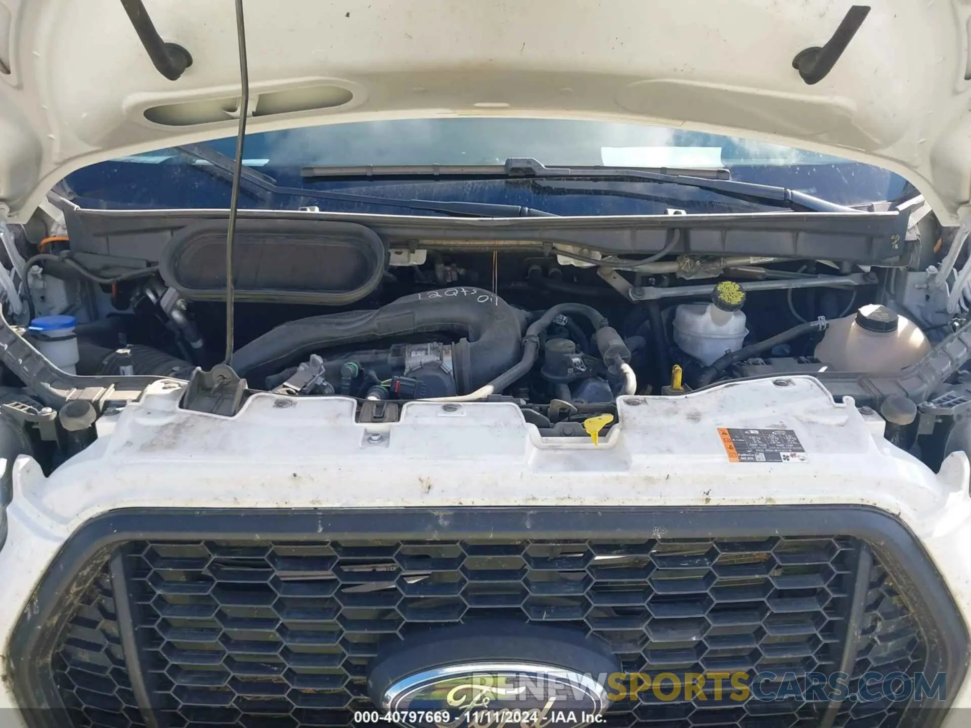 10 fotografías del automóvil dañado 1FTBR1C87PKA63830 FORD TRANSIT-250 CARGO VAN 2023