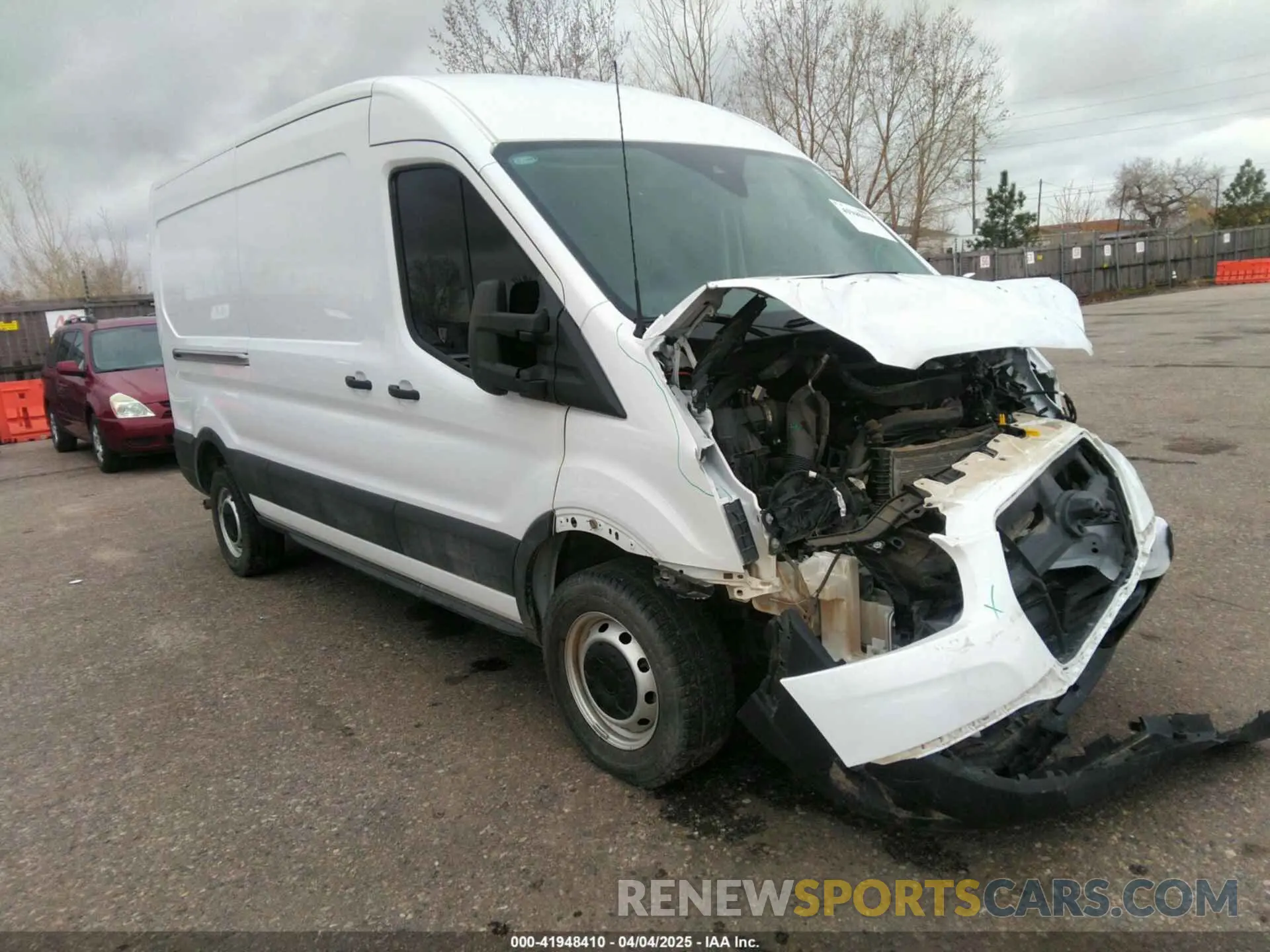 1 fotografías del automóvil dañado 1FTBR1CG6PKB49170 FORD TRANSIT-250 CARGO VAN 2023