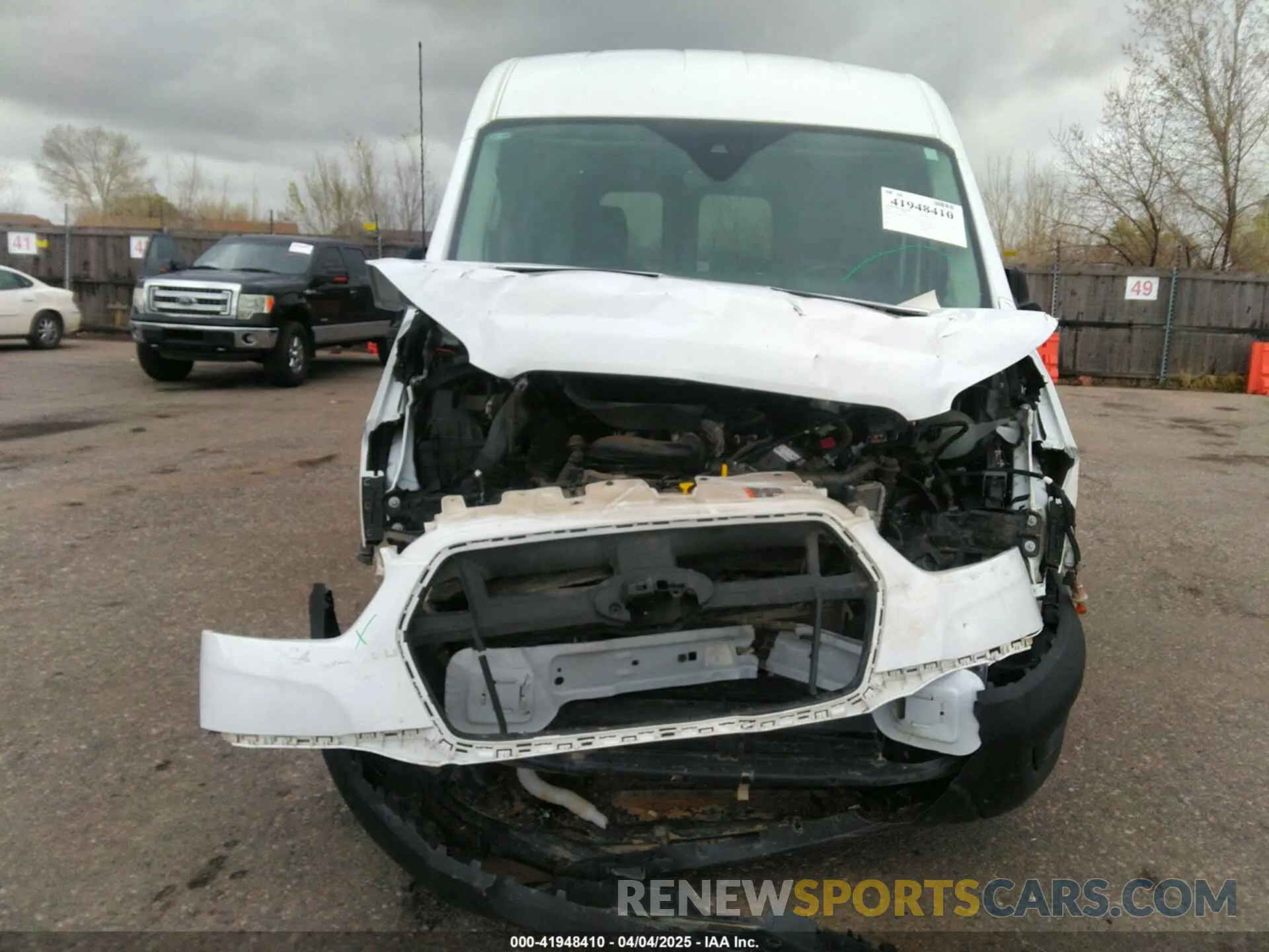 12 fotografías del automóvil dañado 1FTBR1CG6PKB49170 FORD TRANSIT-250 CARGO VAN 2023