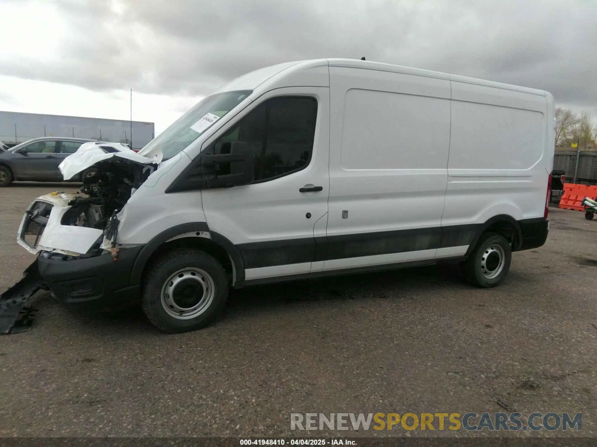14 fotografías del automóvil dañado 1FTBR1CG6PKB49170 FORD TRANSIT-250 CARGO VAN 2023