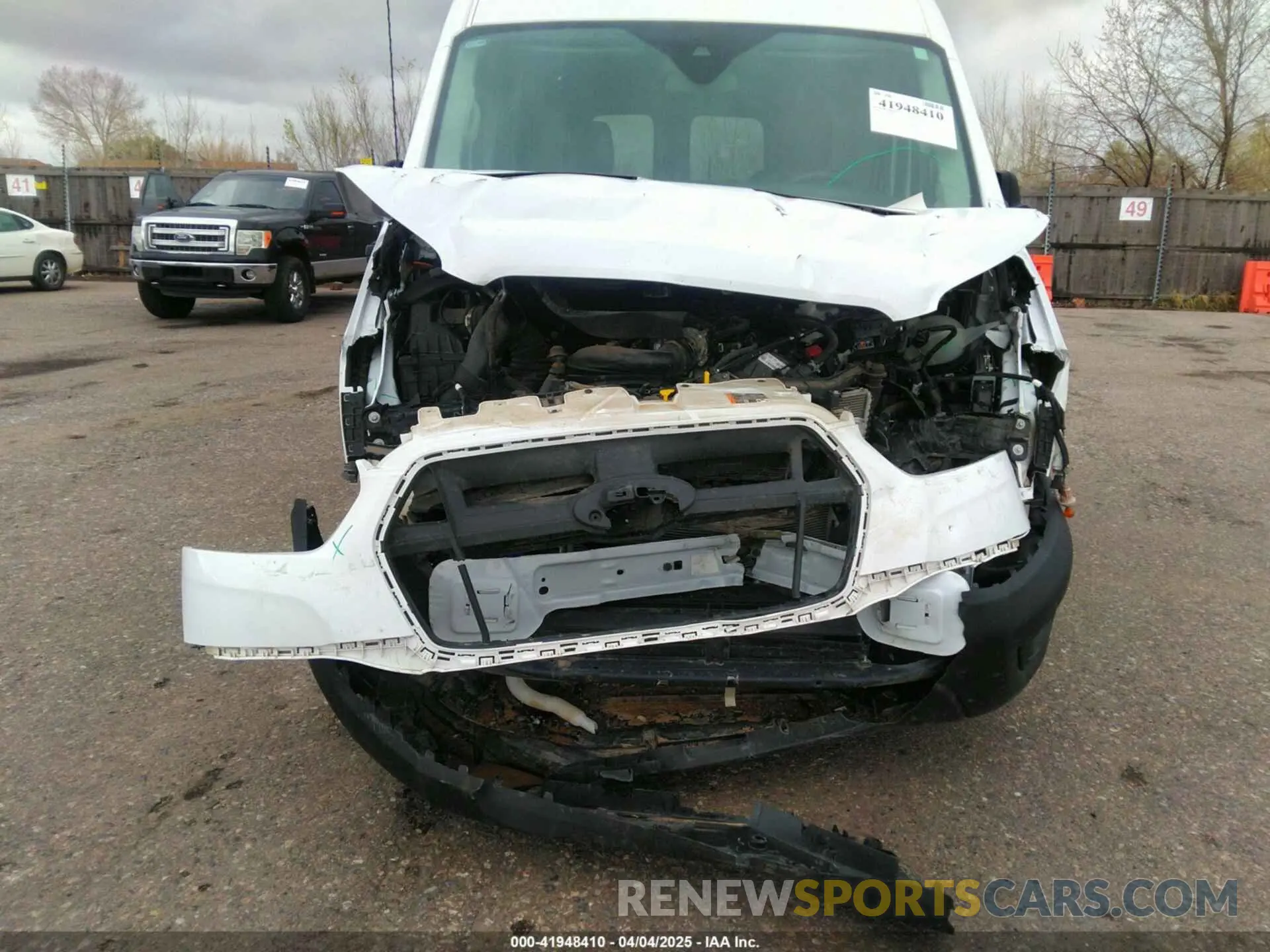 6 fotografías del automóvil dañado 1FTBR1CG6PKB49170 FORD TRANSIT-250 CARGO VAN 2023