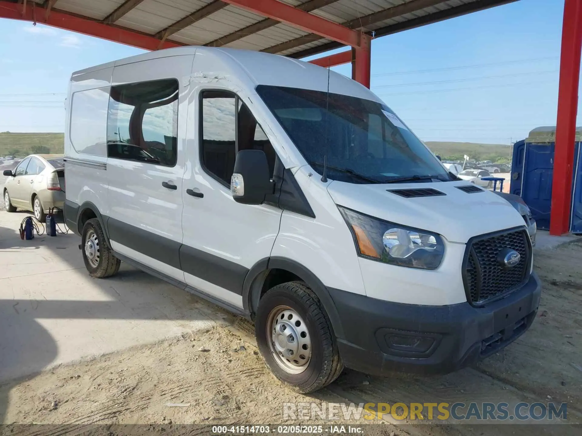 1 fotografías del automóvil dañado 1FTBR2C89PKA72549 FORD TRANSIT-250 CARGO VAN 2023