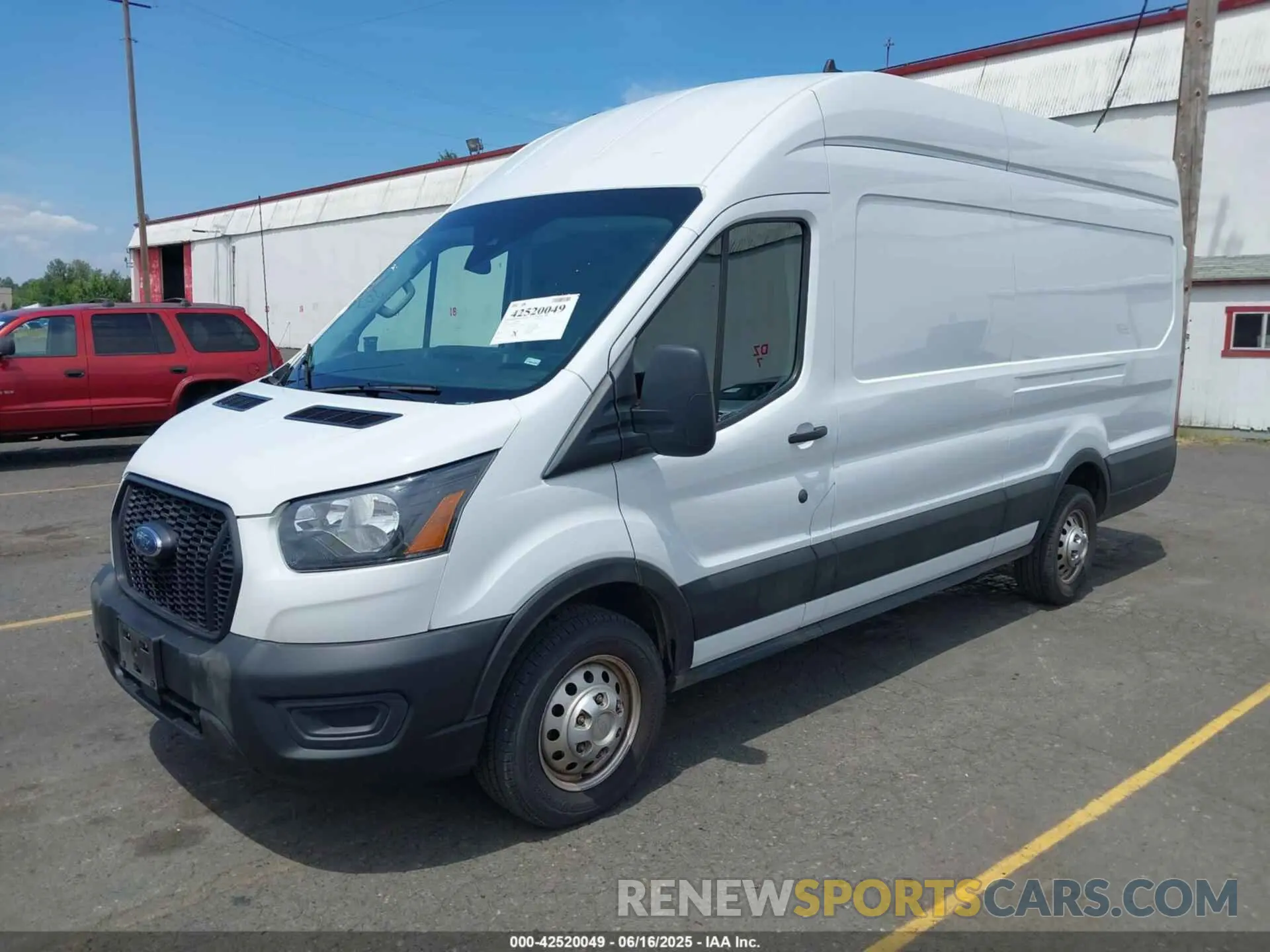 2 fotografías del automóvil dañado 1FTBR3U86PKA69175 FORD TRANSIT-250 CARGO VAN 2023
