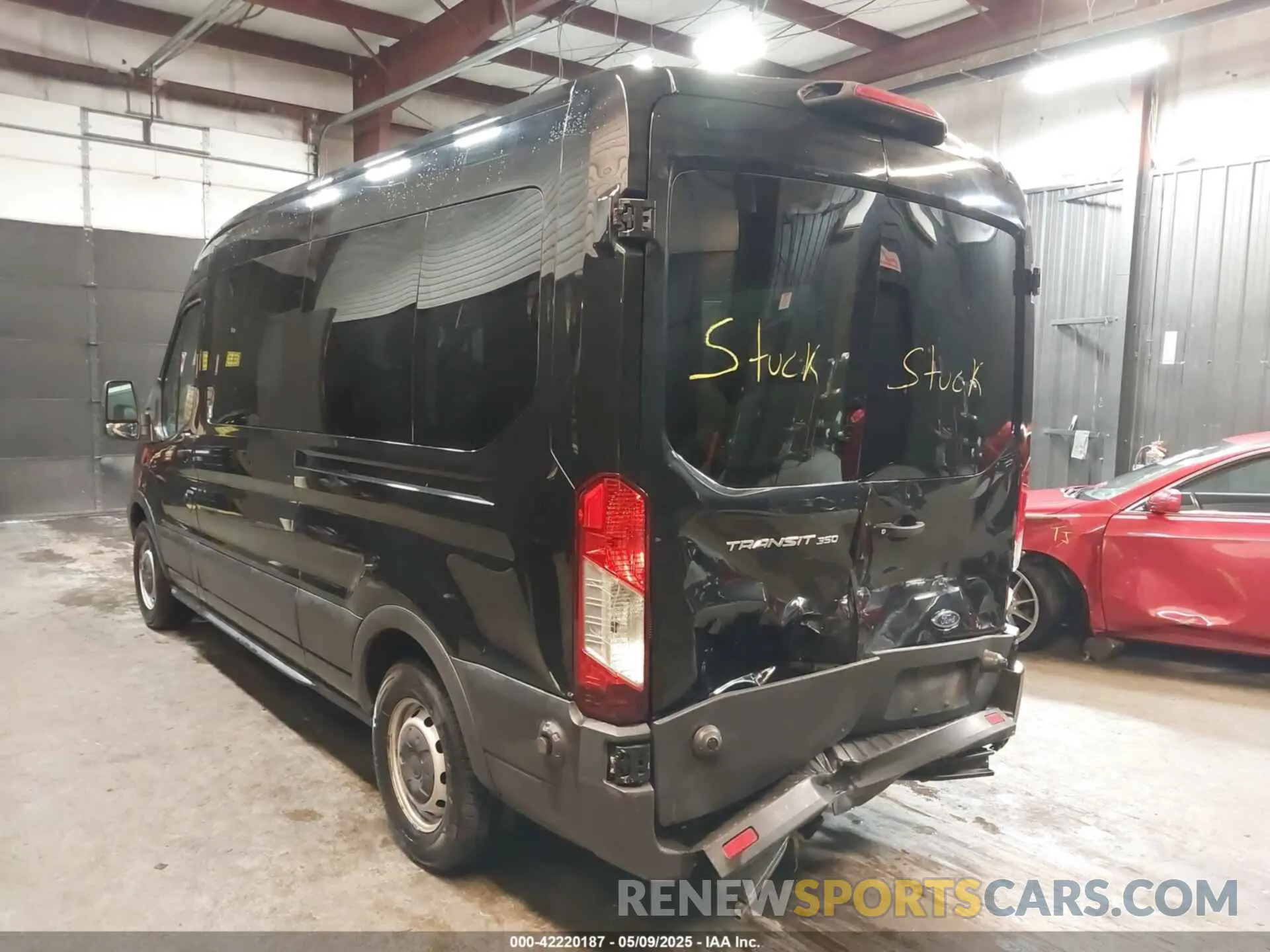3 fotografías del automóvil dañado 1FBAX2CM7KKA64803 FORD TRANSIT-350 2019