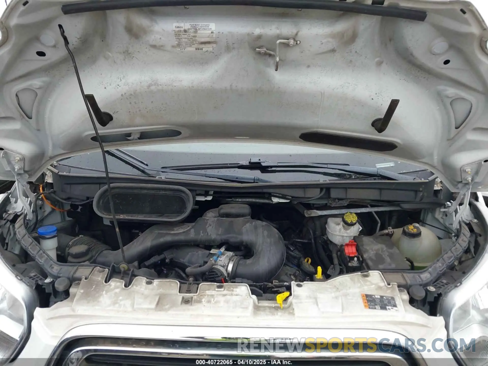 10 fotografías del automóvil dañado 1FBAX2CM8KKB05486 FORD TRANSIT-350 2019