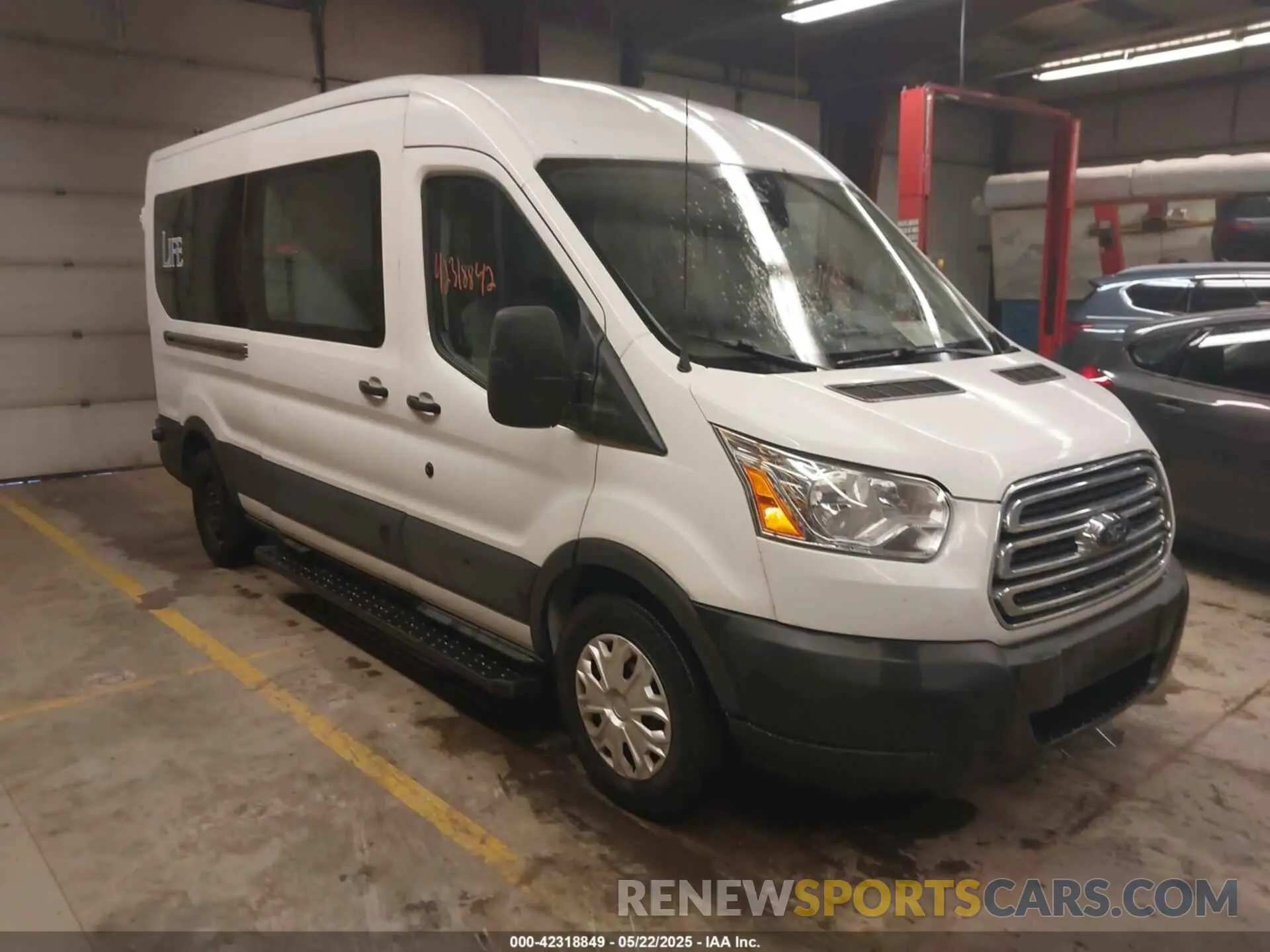1 fotografías del automóvil dañado 1FBZX2CG1KKA20728 FORD TRANSIT-350 2019