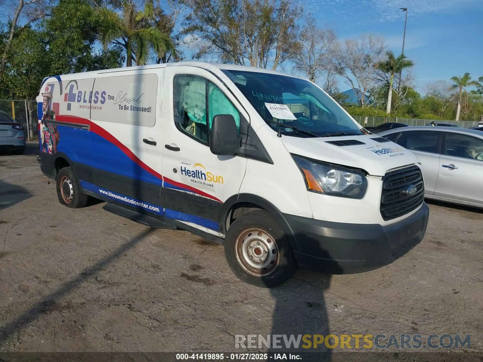 1 fotografías del automóvil dañado 1FBZX2YM2KKA81620 FORD TRANSIT-350 2019