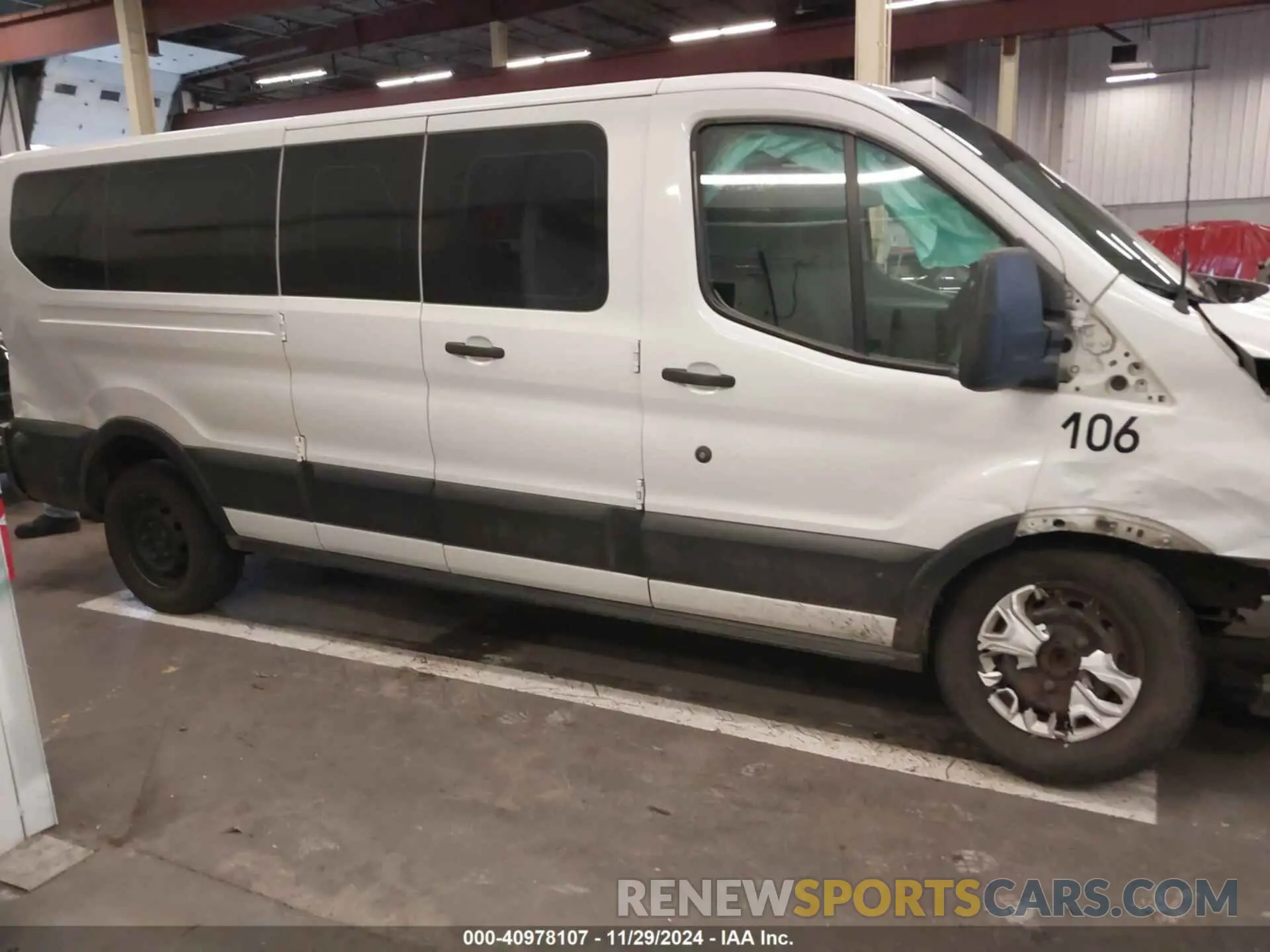 14 fotografías del automóvil dañado 1FBZX2ZM8KKB24761 FORD TRANSIT-350 2019