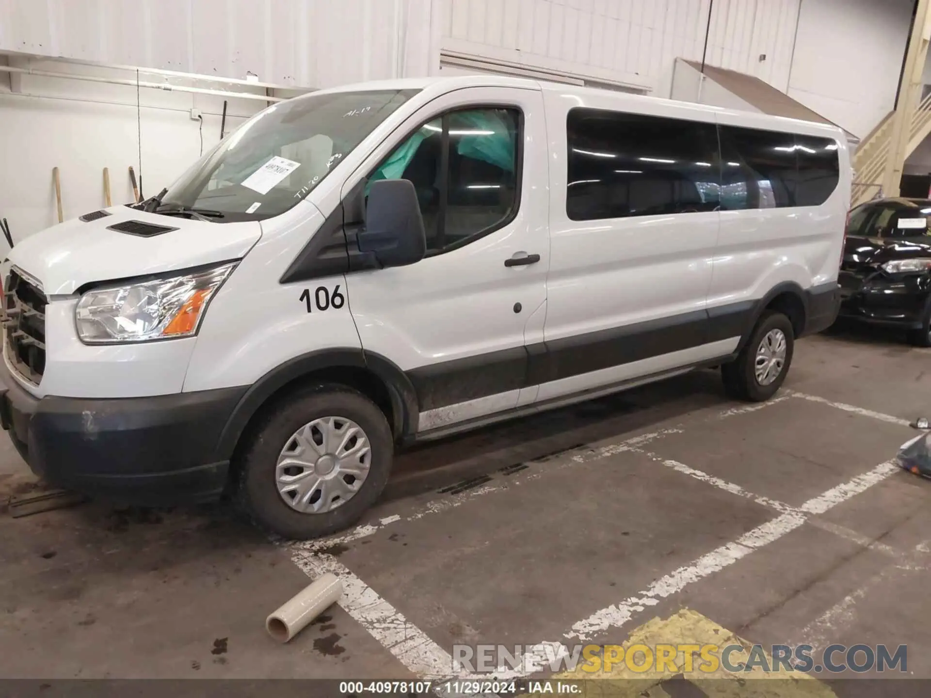 2 fotografías del automóvil dañado 1FBZX2ZM8KKB24761 FORD TRANSIT-350 2019