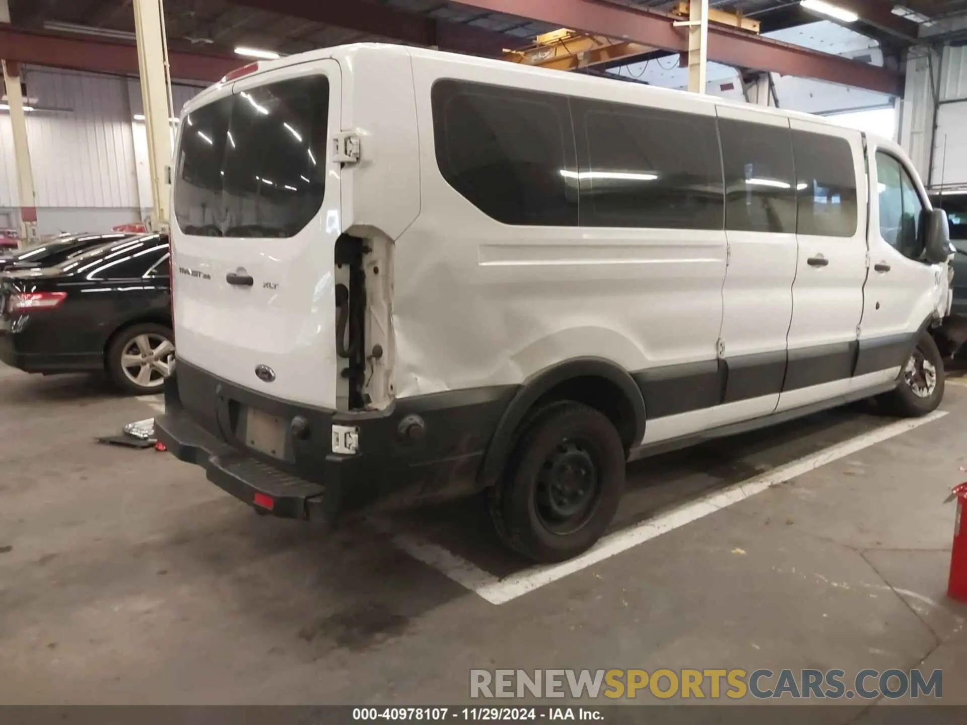 4 fotografías del automóvil dañado 1FBZX2ZM8KKB24761 FORD TRANSIT-350 2019