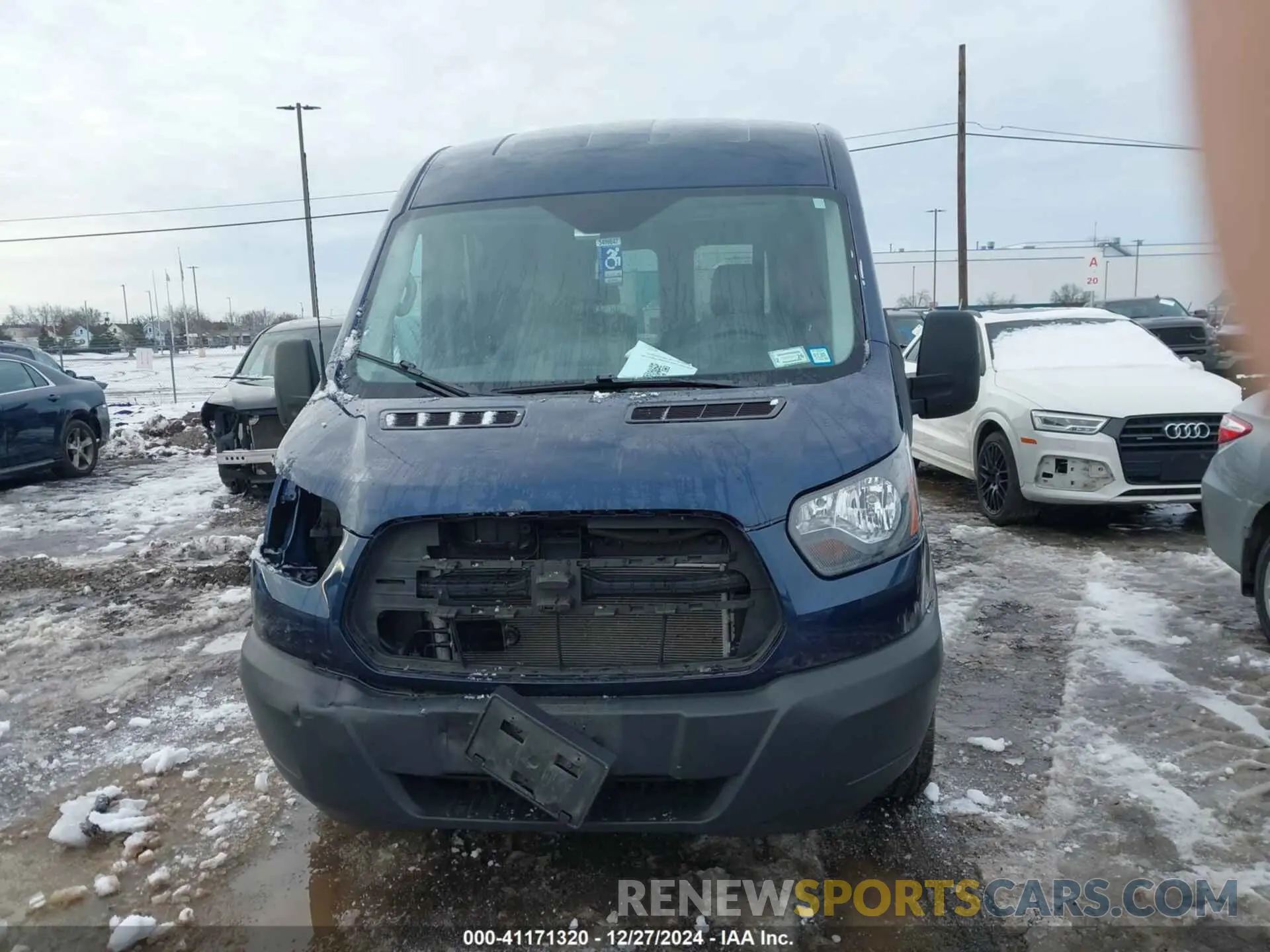 13 fotografías del automóvil dañado 1FDZX2CM0KKA07076 FORD TRANSIT-350 2019