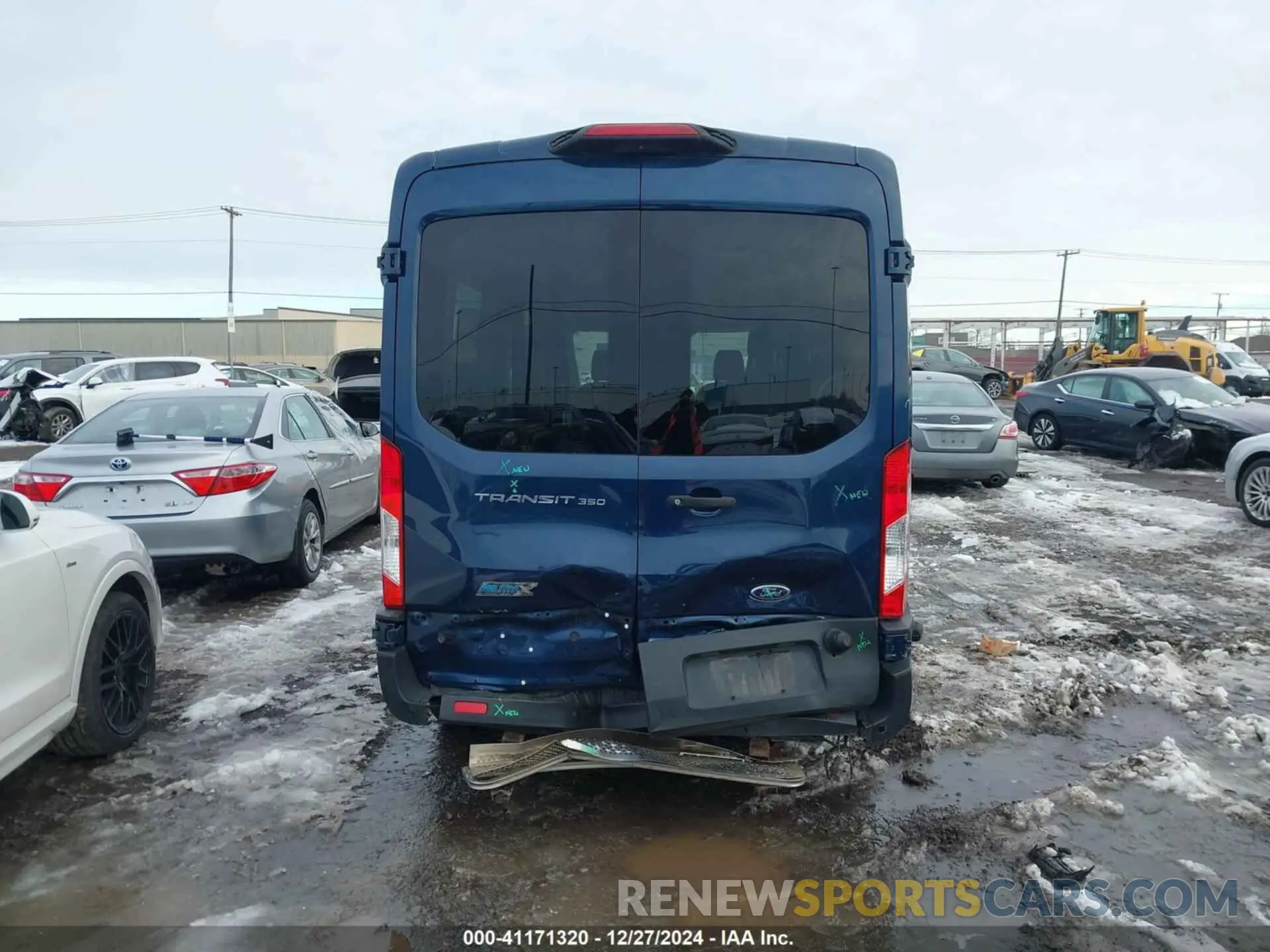 17 fotografías del automóvil dañado 1FDZX2CM0KKA07076 FORD TRANSIT-350 2019