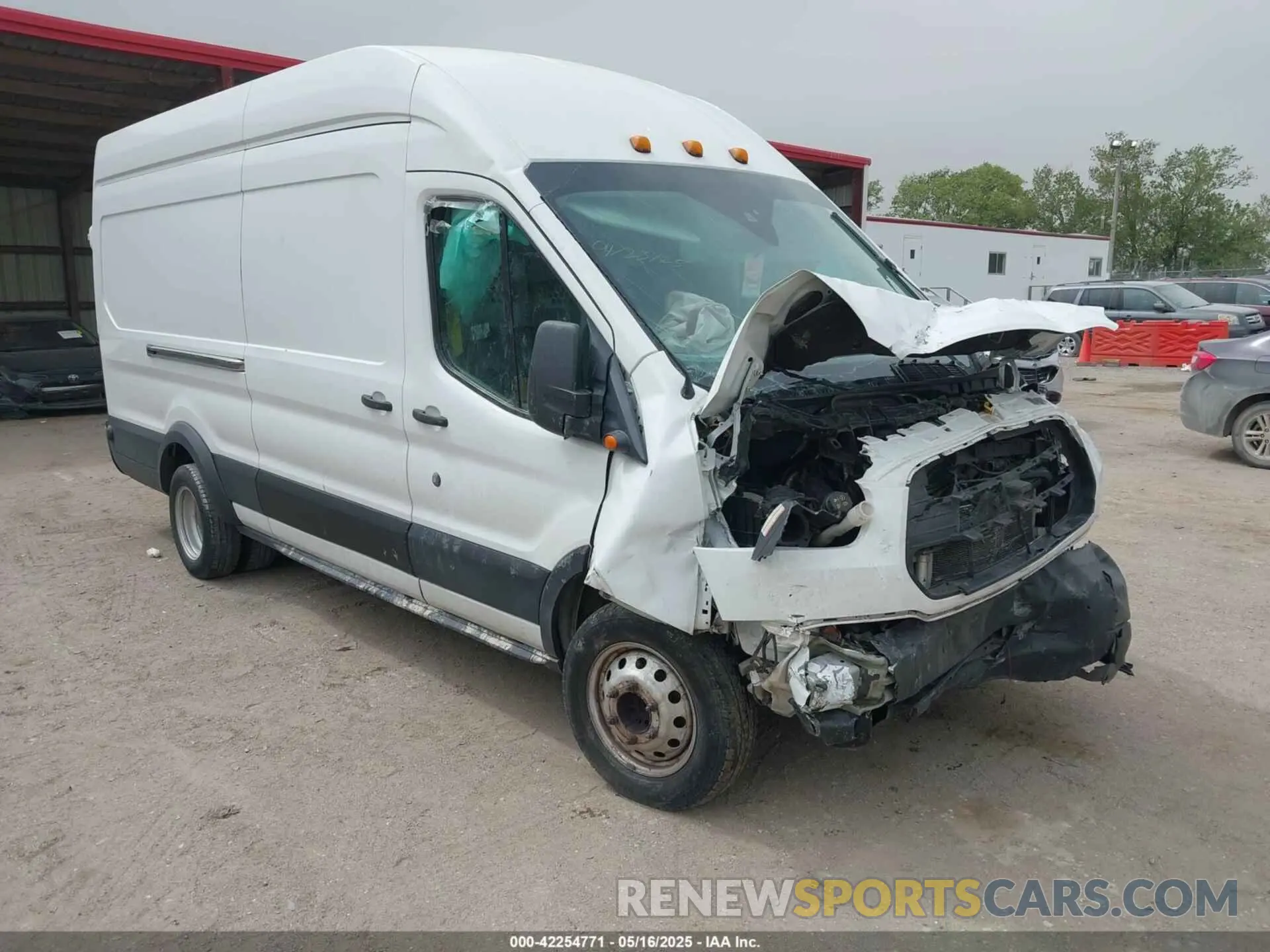 1 fotografías del automóvil dañado 1FTBF4XV6KKA58847 FORD TRANSIT-350 2019