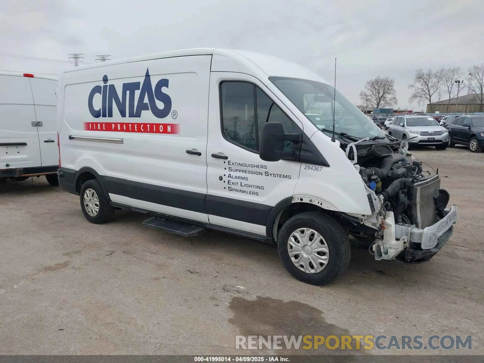 1 fotografías del automóvil dañado 1FTBW2CM9KKA40571 FORD TRANSIT-350 2019