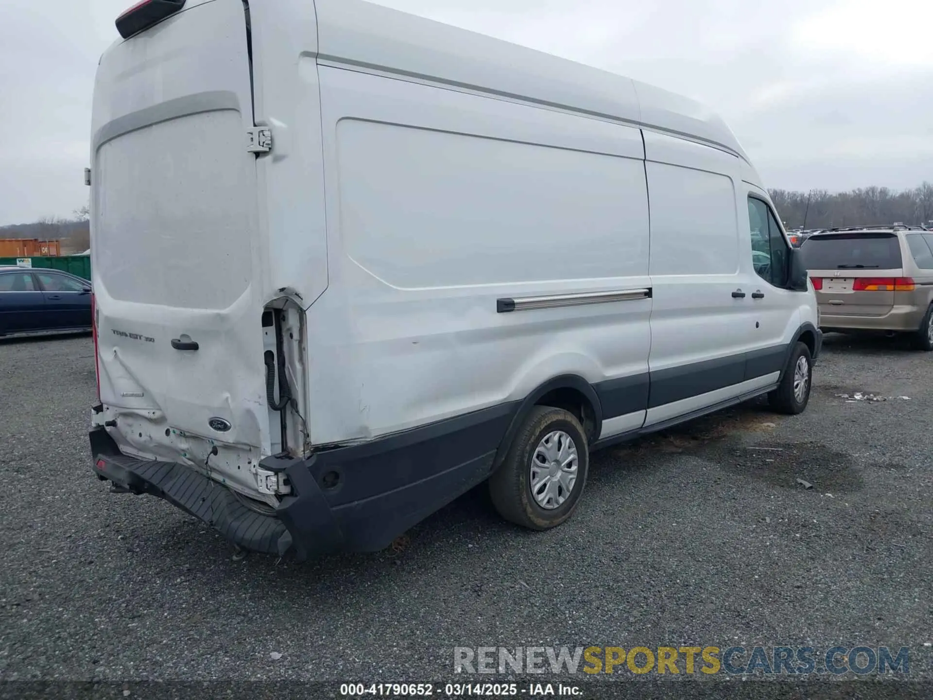 4 fotografías del automóvil dañado 1FTBW3XG6KKA58407 FORD TRANSIT-350 2019