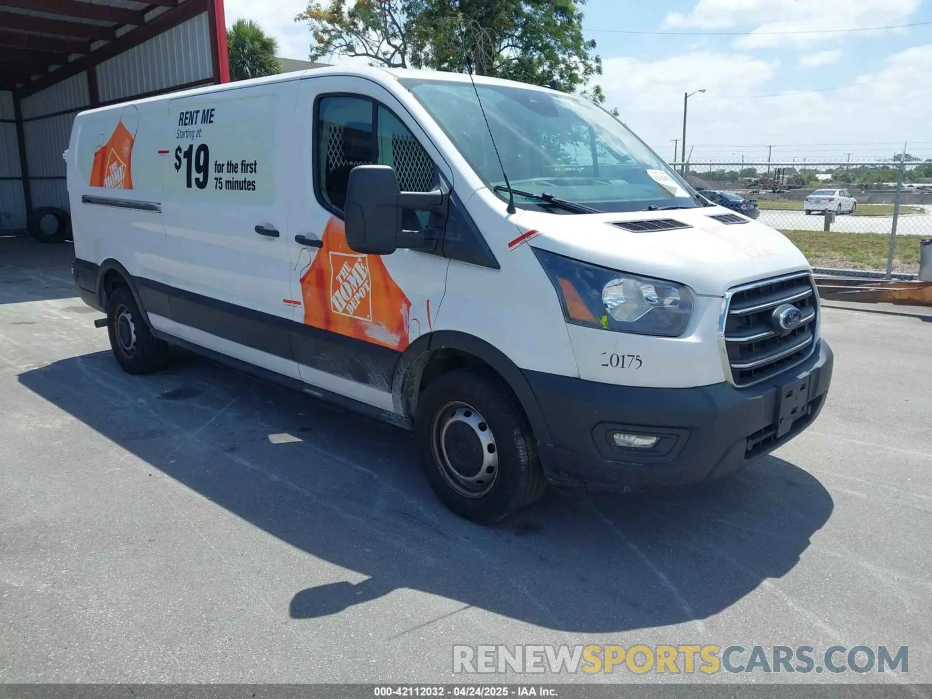 1 fotografías del automóvil dañado 1FTBW1Y87LKA52662 FORD TRANSIT-350 2020