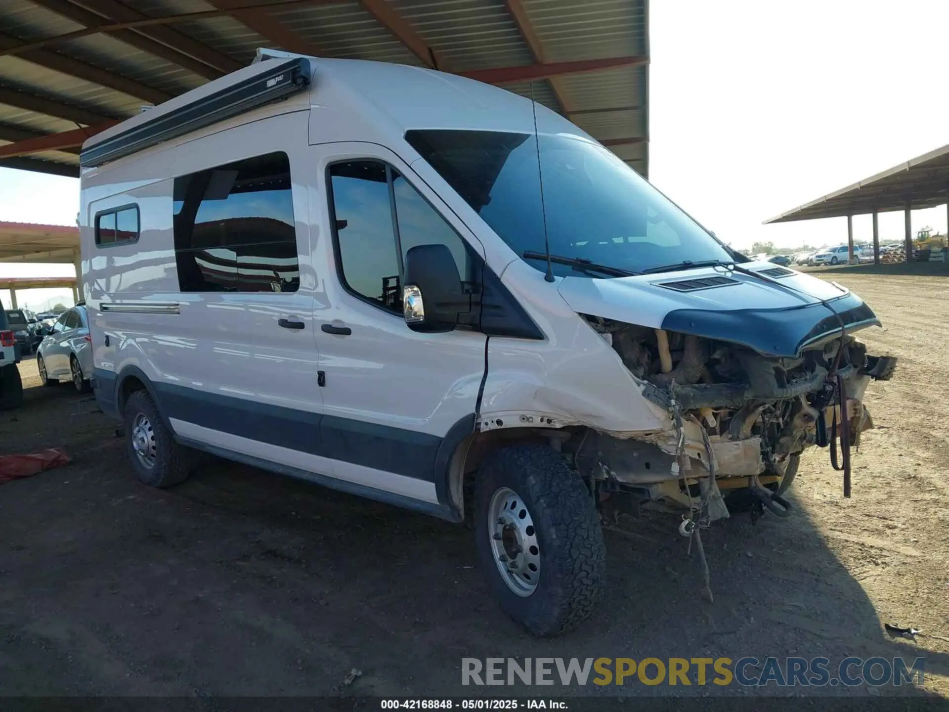 1 fotografías del automóvil dañado 1FTBW2X81LKA64071 FORD TRANSIT-350 2020