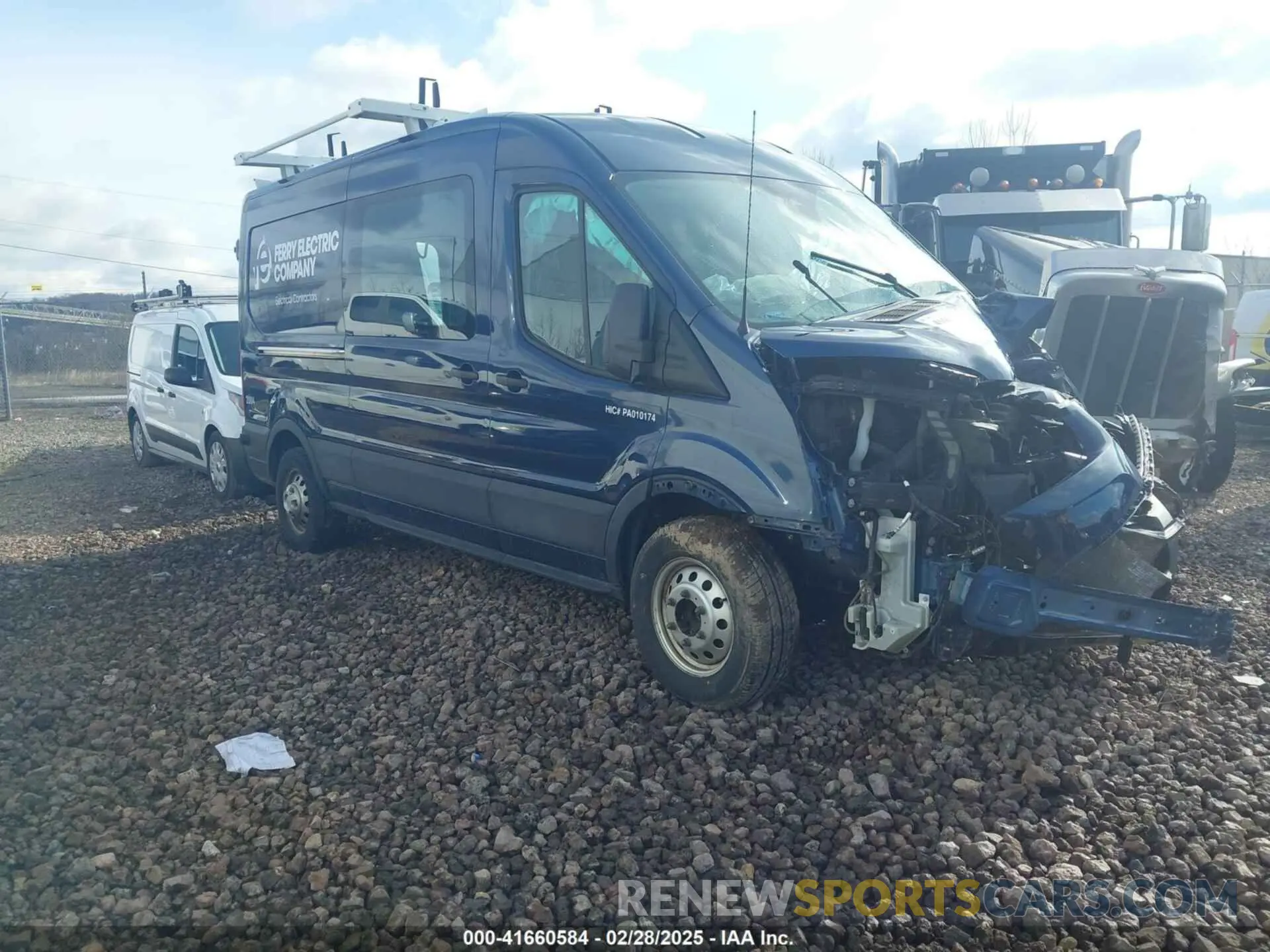 1 fotografías del automóvil dañado 1FTBW9CG5LKB38291 FORD TRANSIT-350 2020