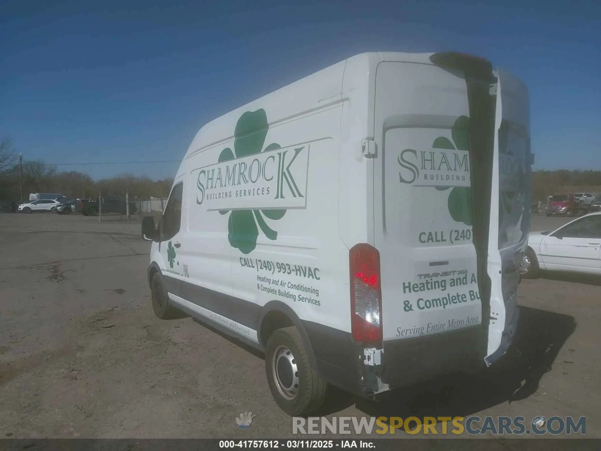3 fotografías del automóvil dañado 1FTBW1X88NKA48592 FORD TRANSIT-350 2022