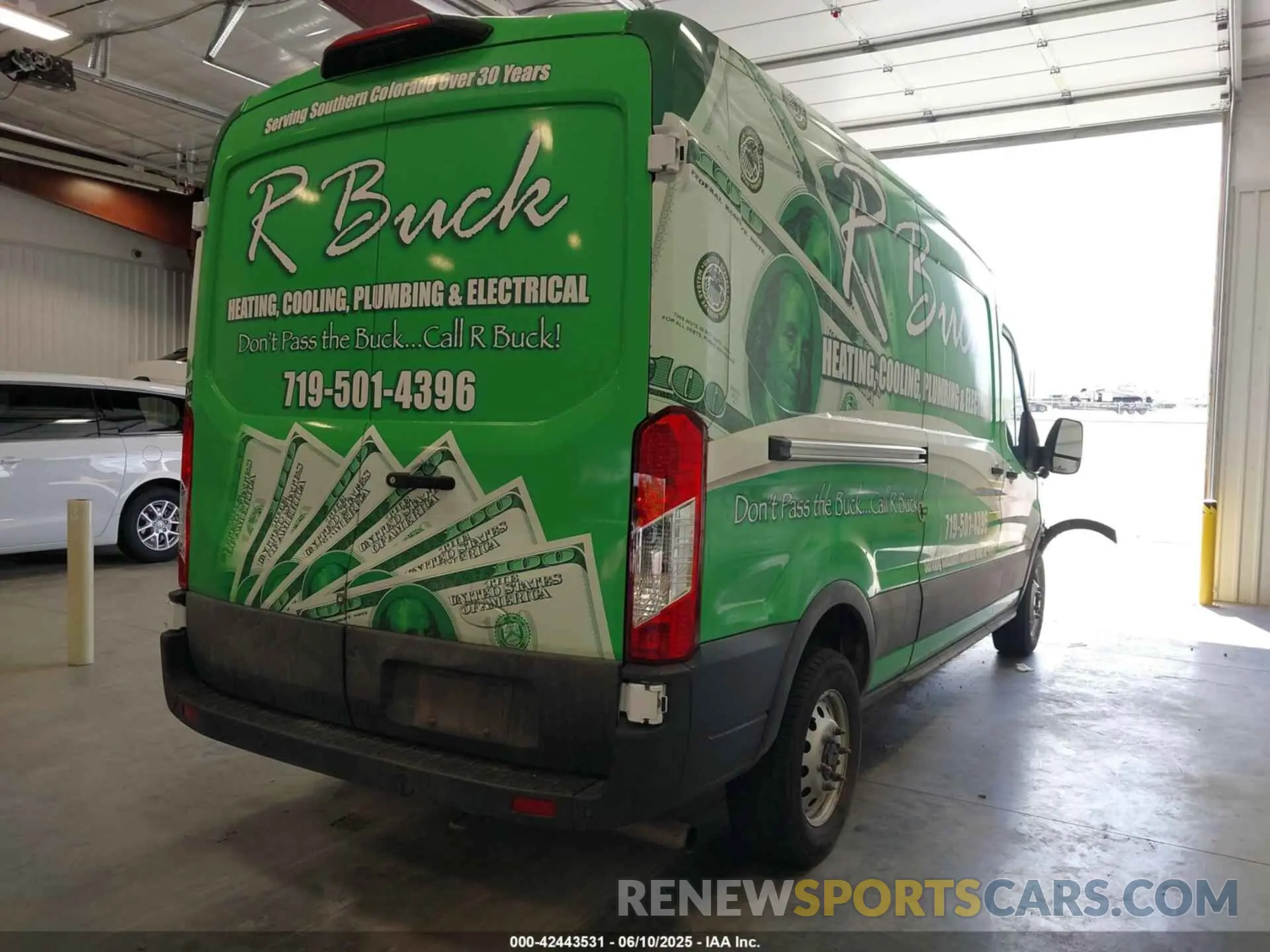 4 fotografías del automóvil dañado 1FTBW2C88PKB27307 FORD TRANSIT-350 2023