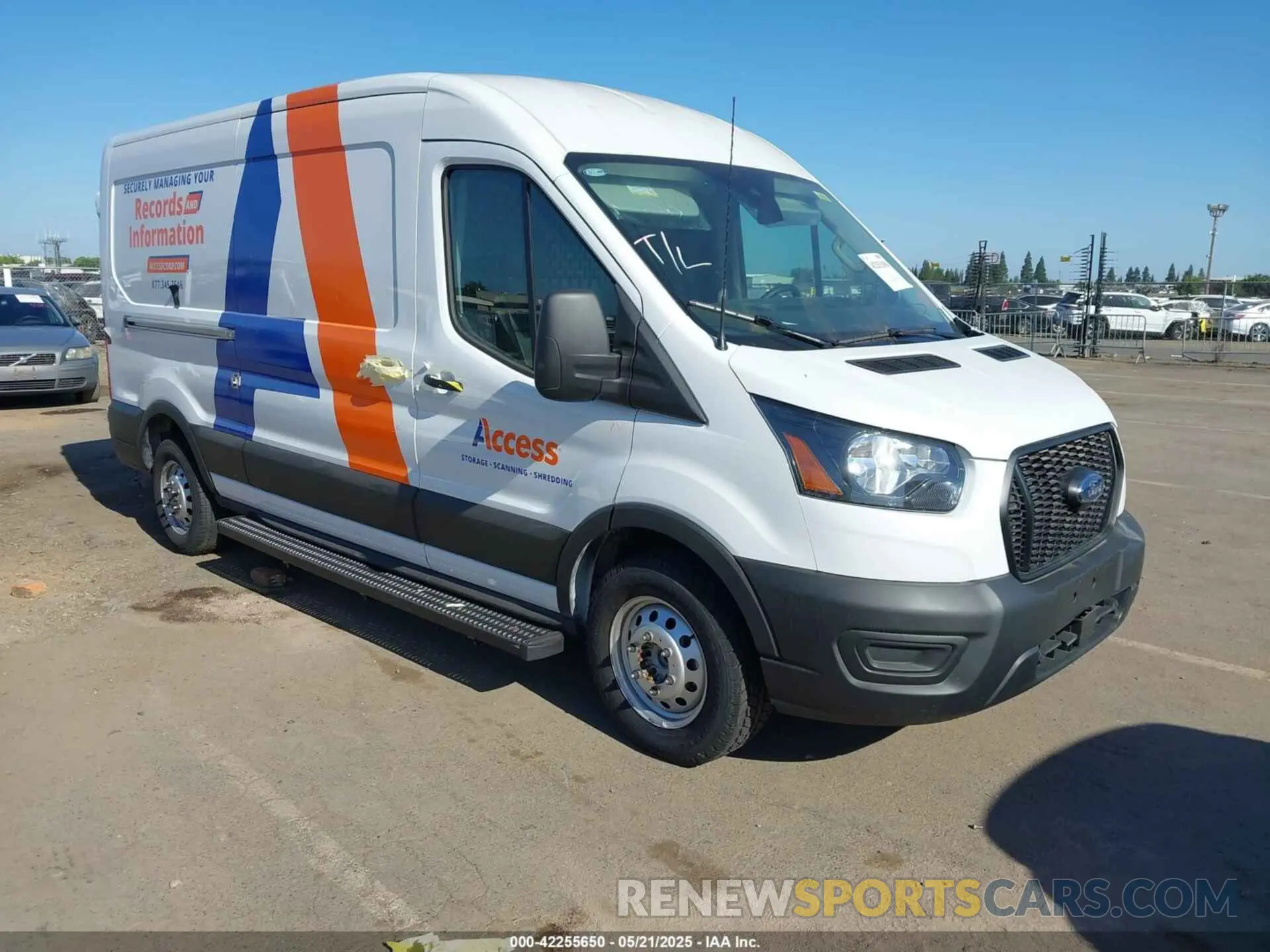 1 fotografías del automóvil dañado 1FTBW9C86PKA45956 FORD TRANSIT-350 2023