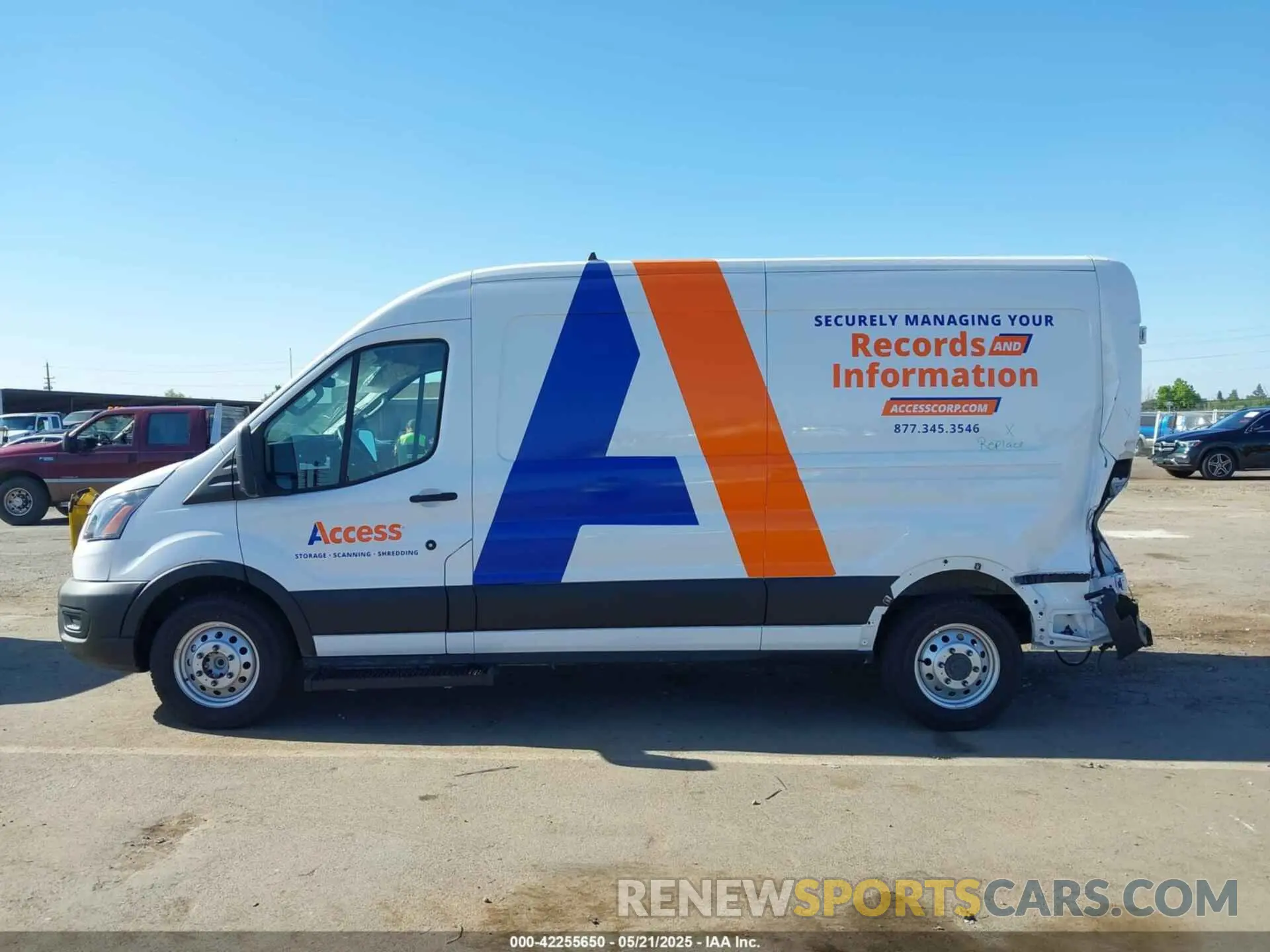 14 fotografías del automóvil dañado 1FTBW9C86PKA45956 FORD TRANSIT-350 2023